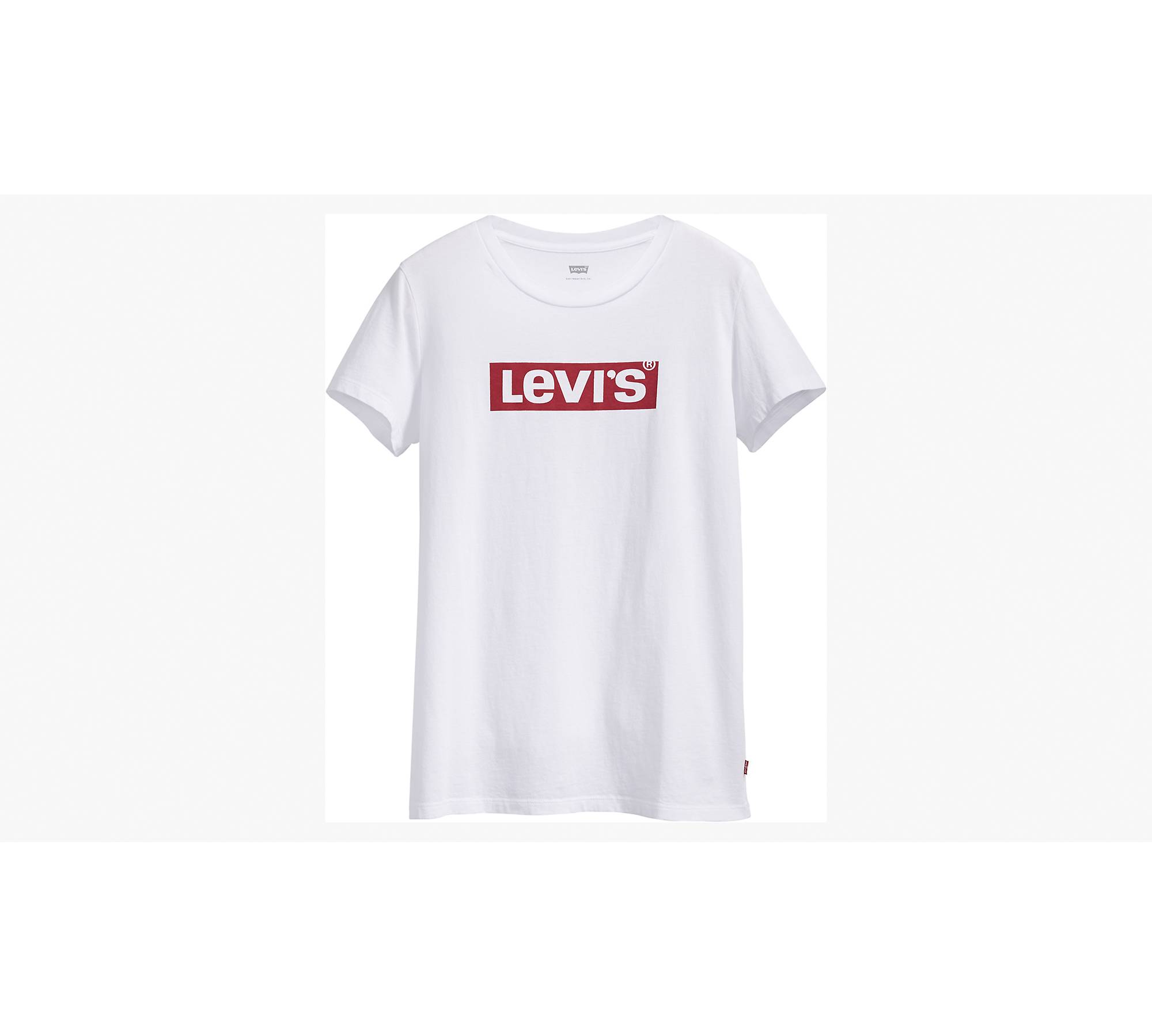 Box Tab Logo Tee Shirt - White | Levi's® US