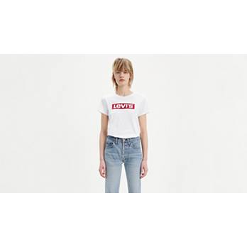 Box Tab Logo Tee White | Shirt US - Levi\'s®