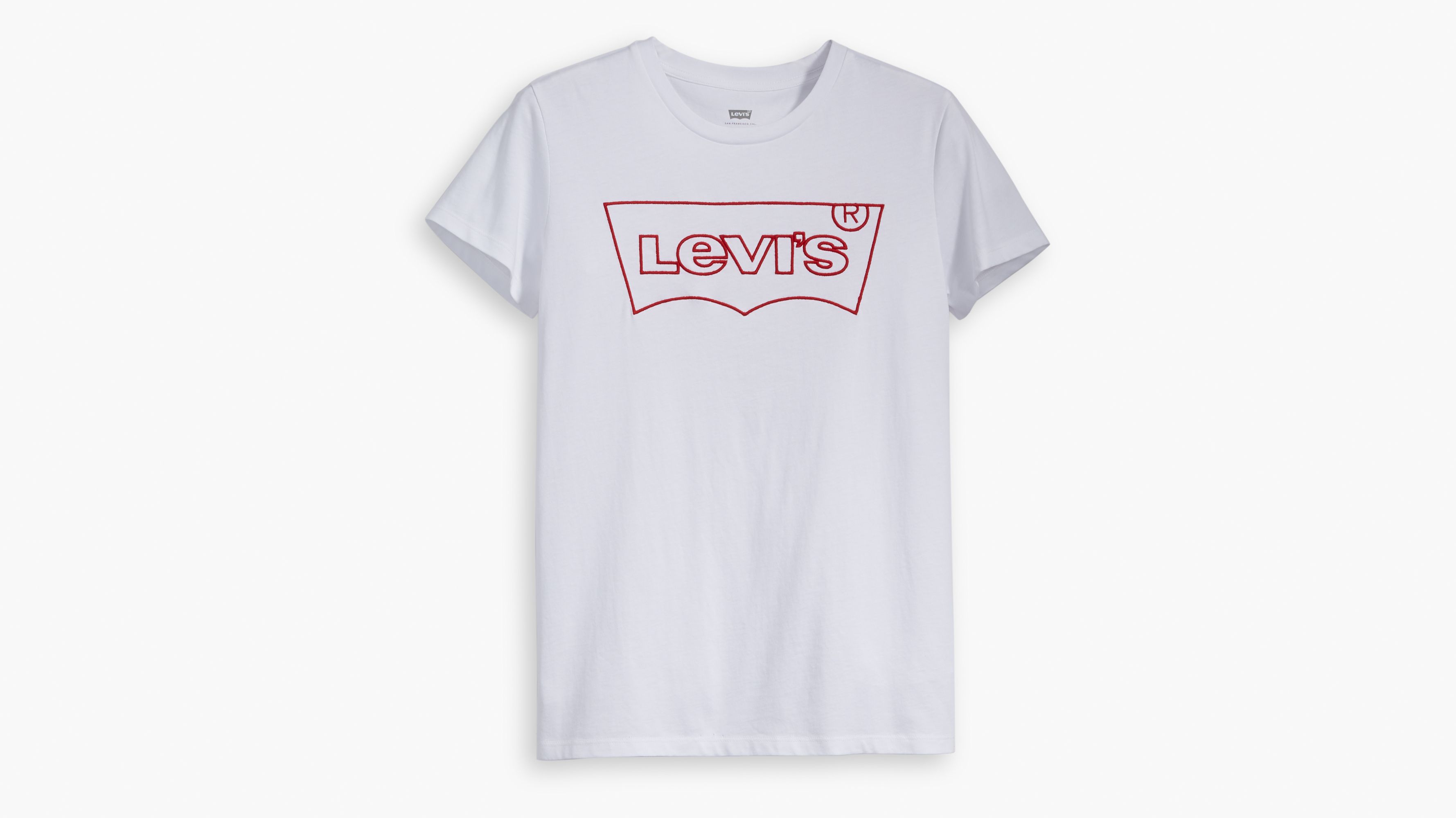 levis white t shirt for women
