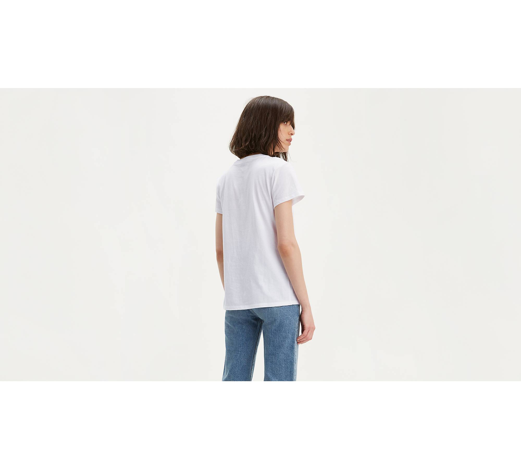 Levi's® Outline Logo Tee Shirt - White | Levi's® US