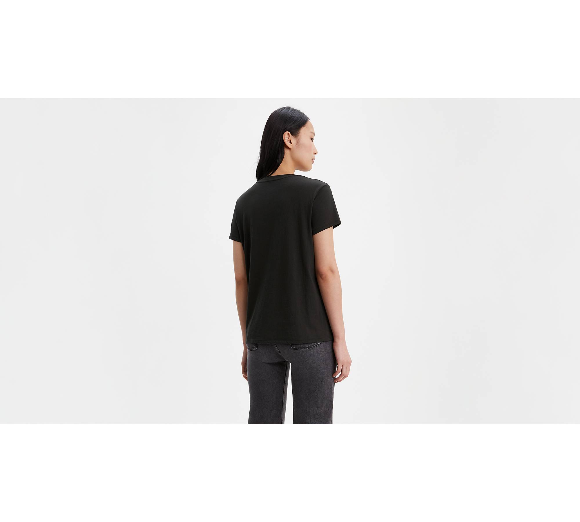 Levi's® Outline Logo Tee Shirt - Black | Levi's® US