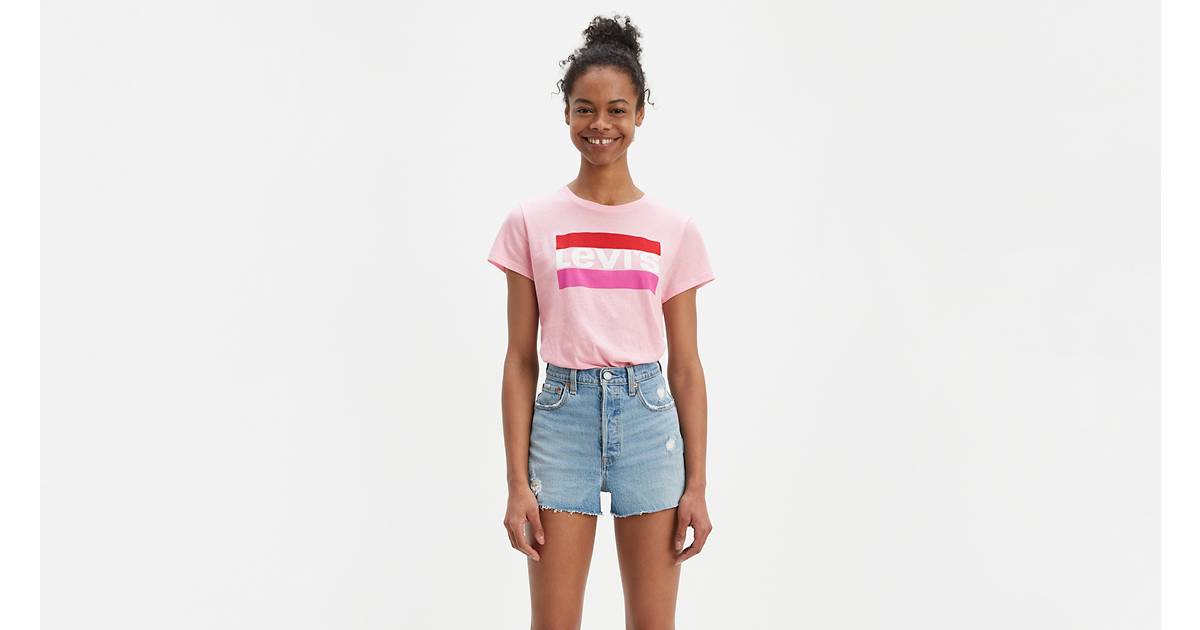 Sportswear Logo Graphic Tee Shirt - Pink | Levi's® US