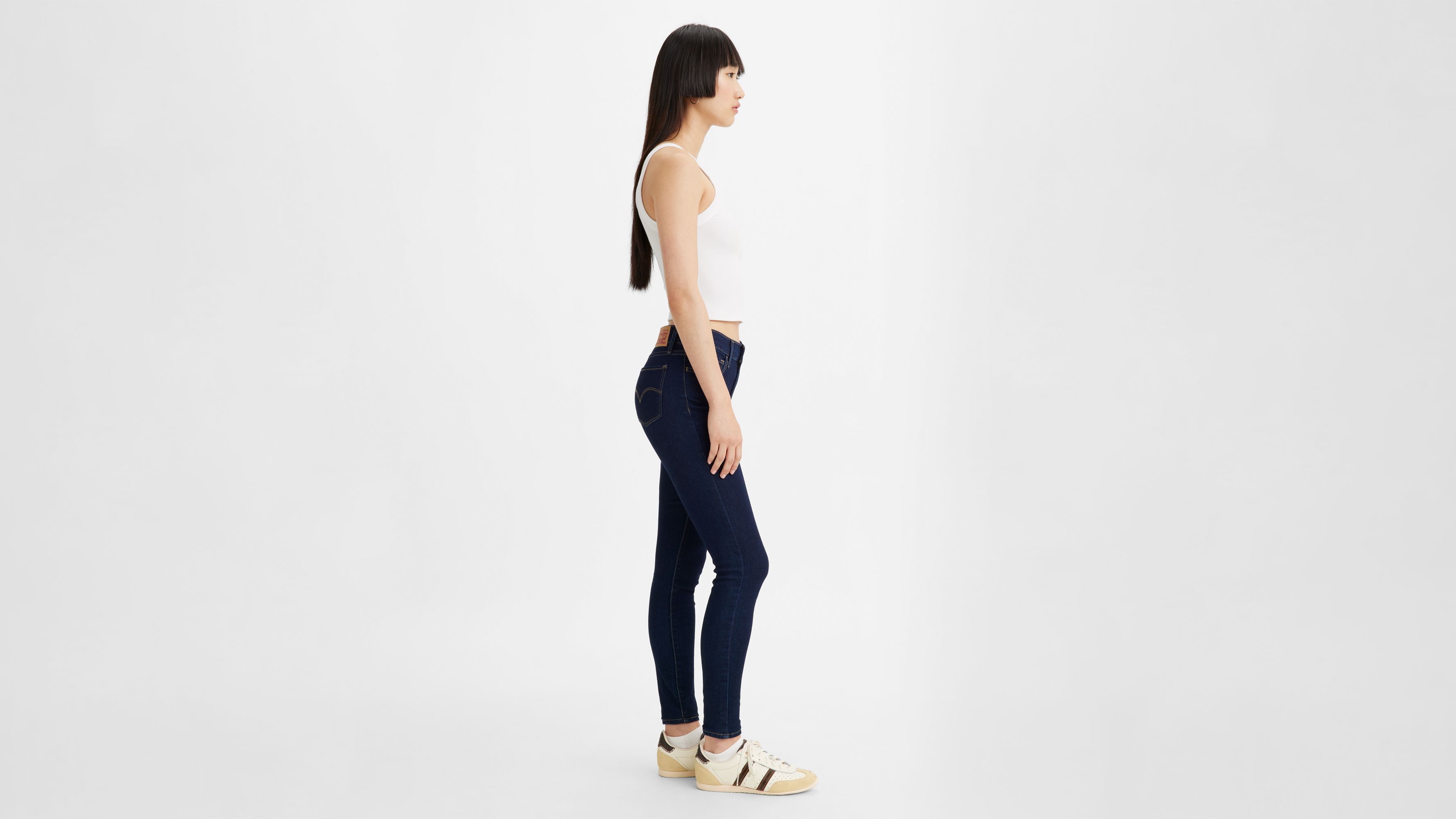 Super Skinny 710 Jeans Damen 17780-0023 mid waist 710 Levi`s 