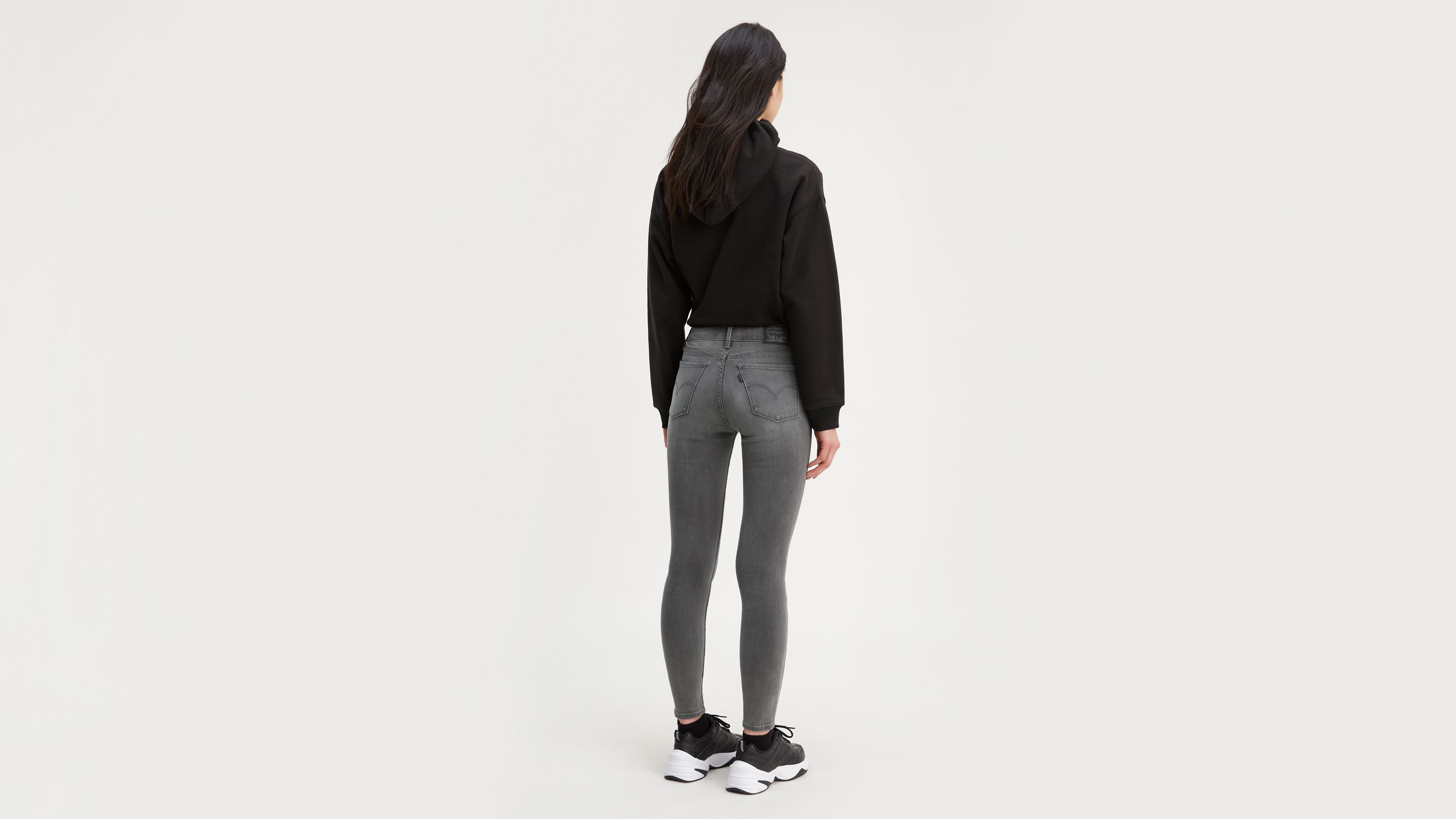 710 Super Skinny Women's Jeans - Grey 