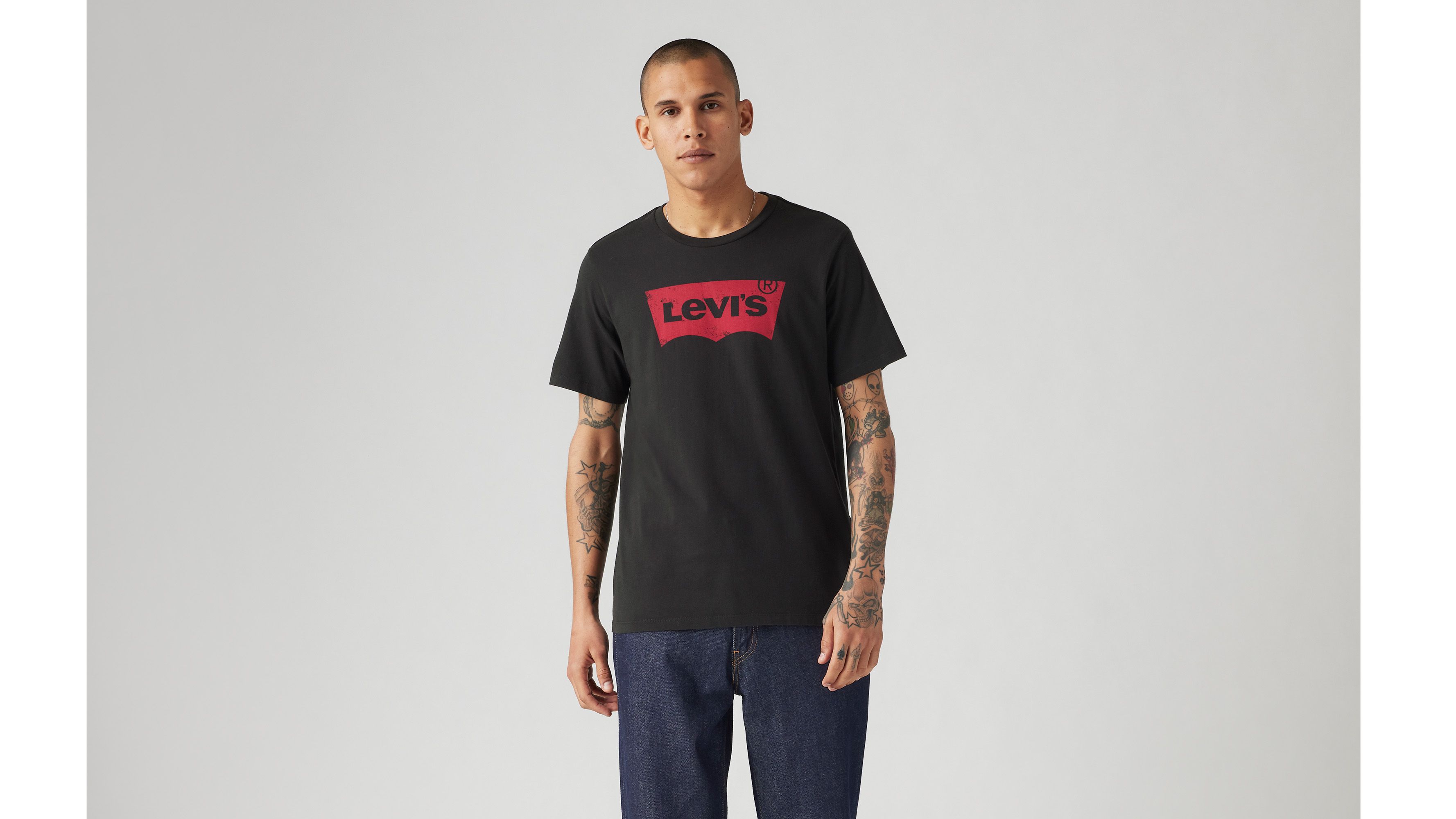 Graphic Set-In Neck Tee