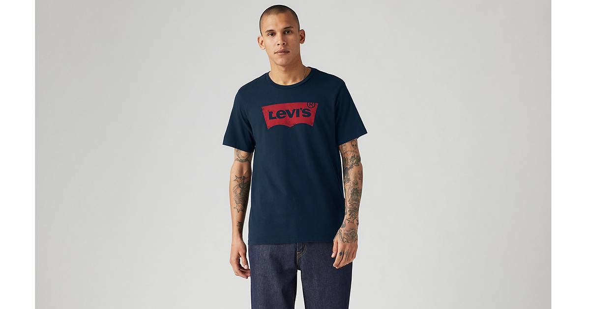 Graphic Set-in Neck Tee - Blue | Levi's® IS
