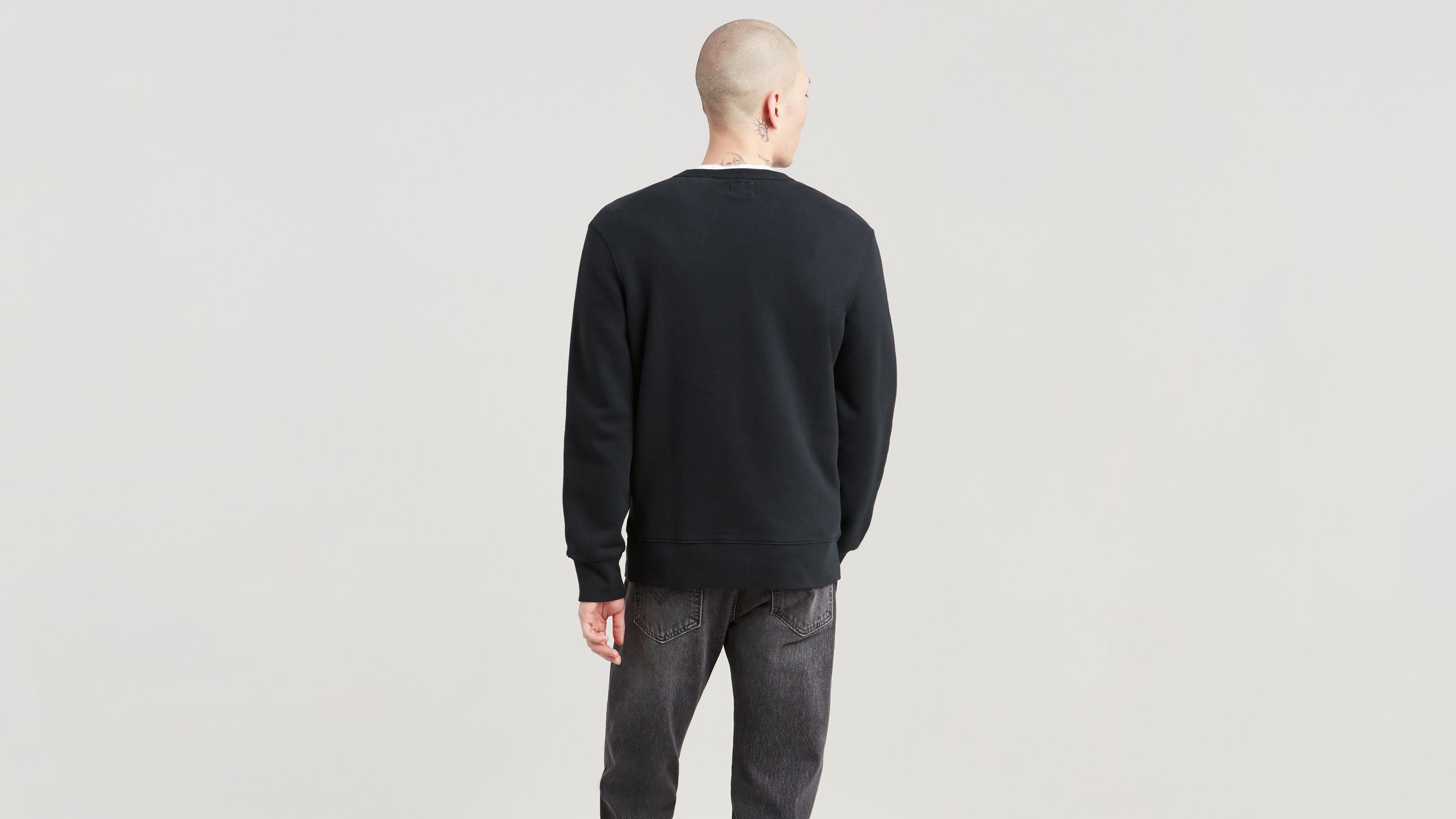 Box Tab Crewneck Sweatshirt 2