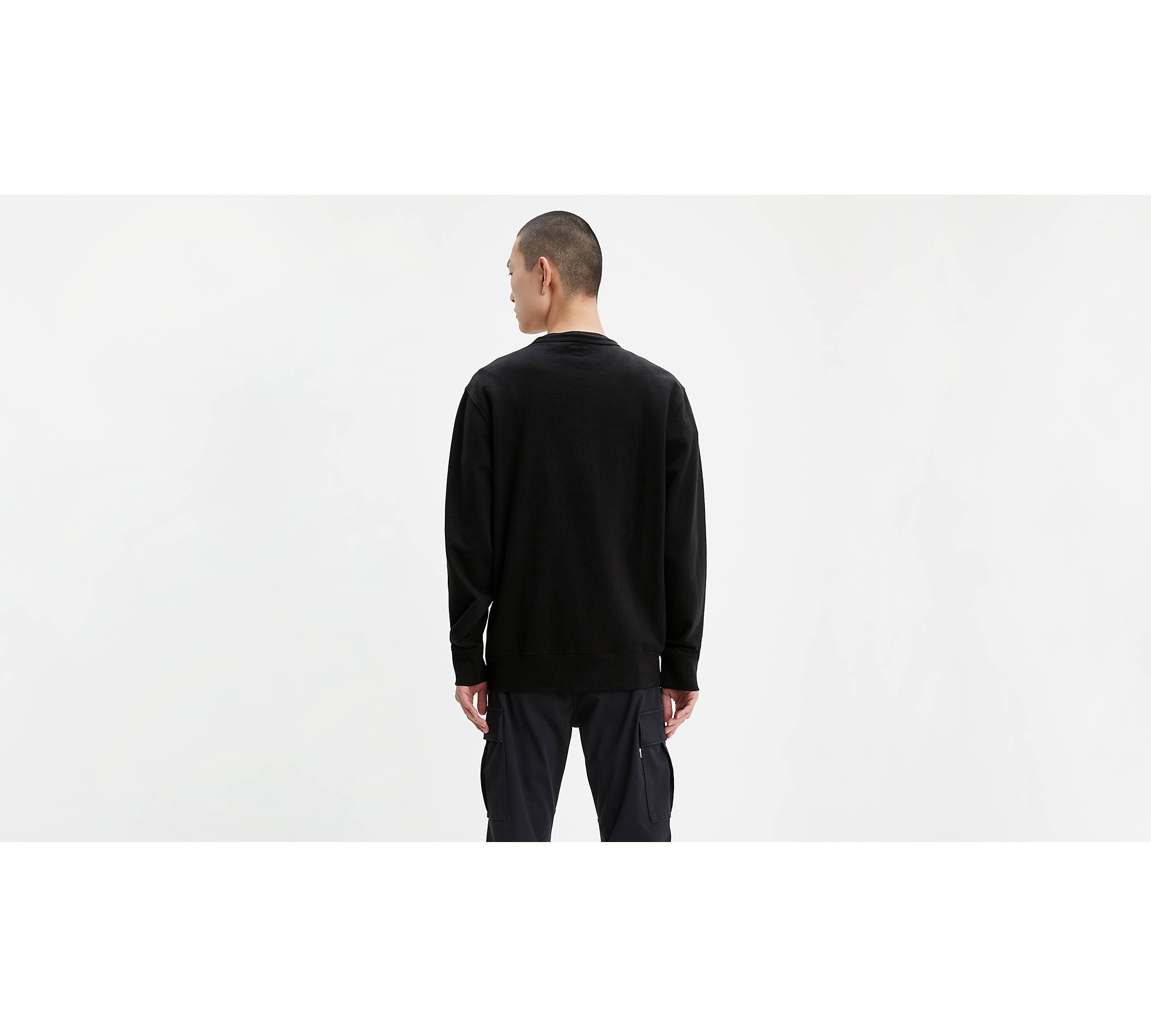 90's Logo Crewneck Sweatshirt - Black | Levi's® CA