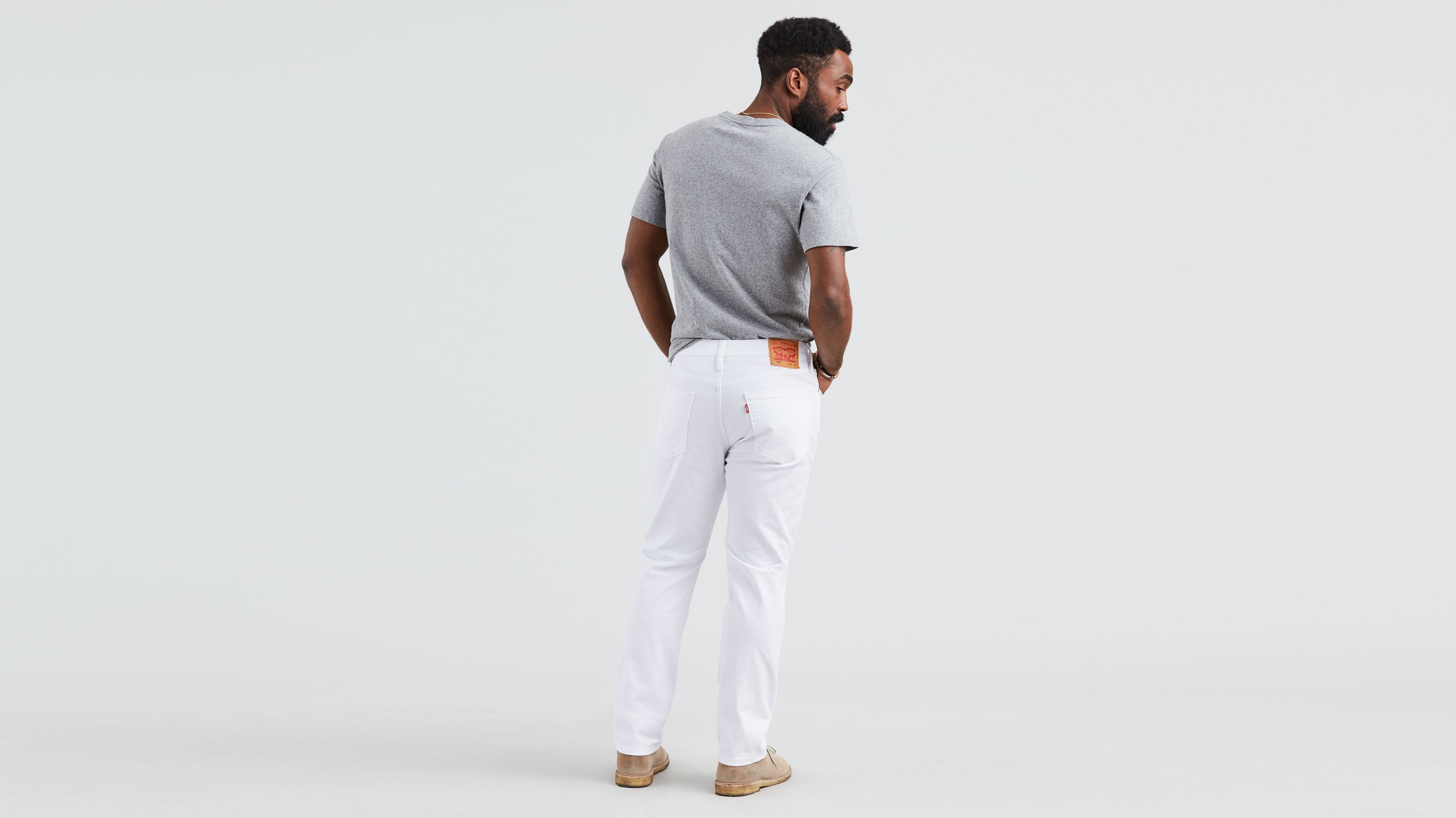 Introducir 49+ imagen white levi’s 541 jeans