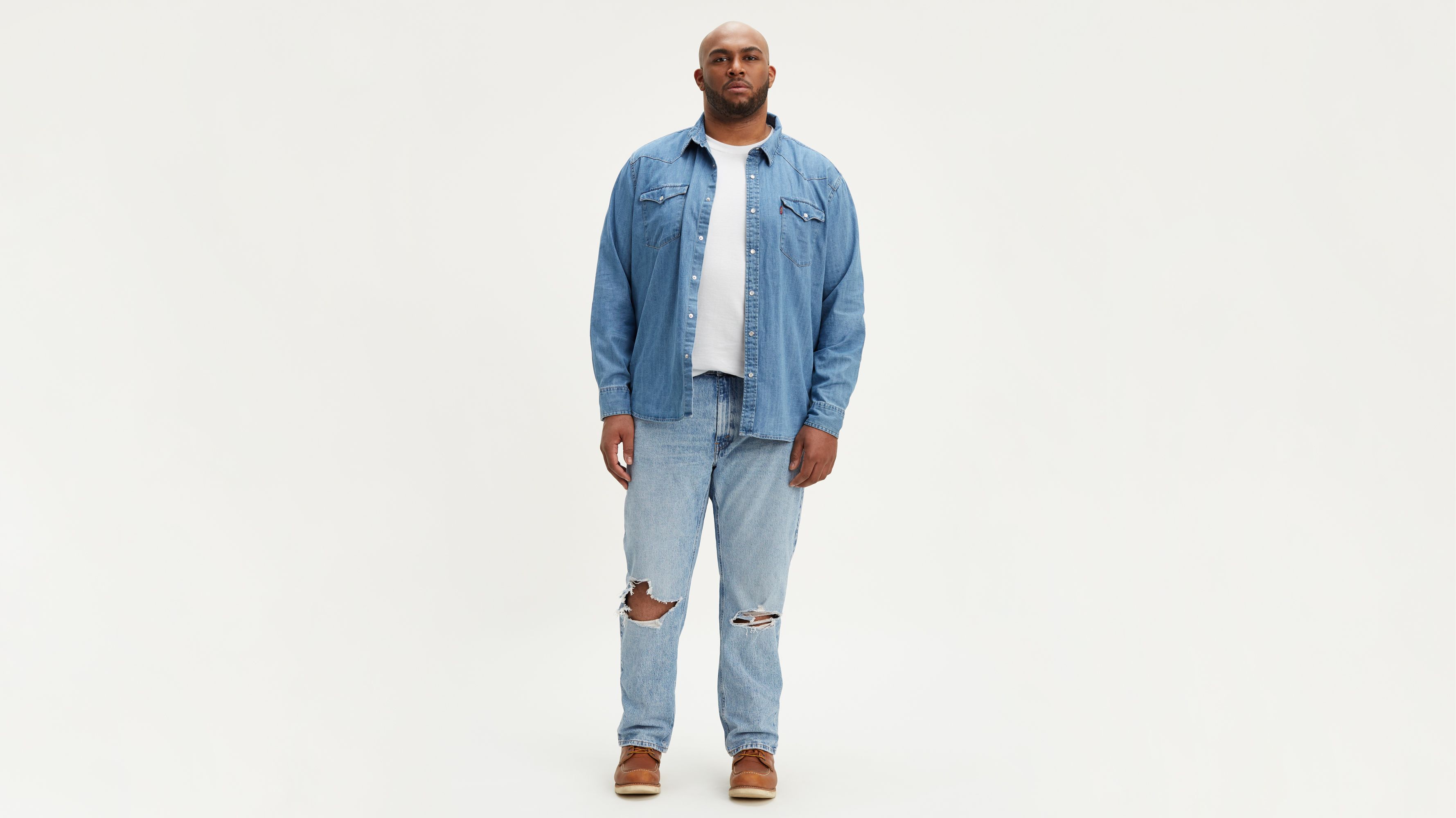 distressed jeans mens big and tall