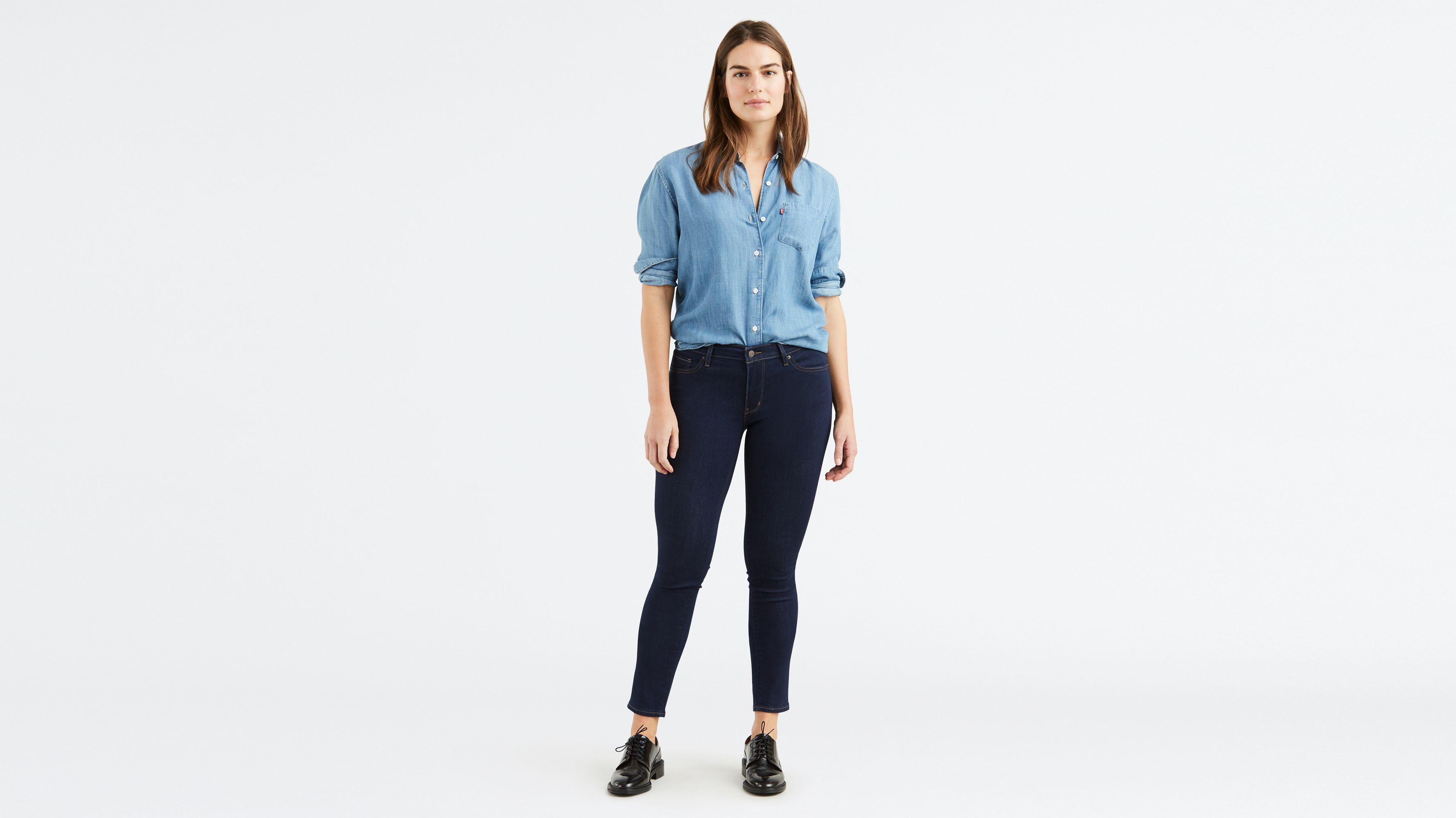 levi's 711 skinny mid rise