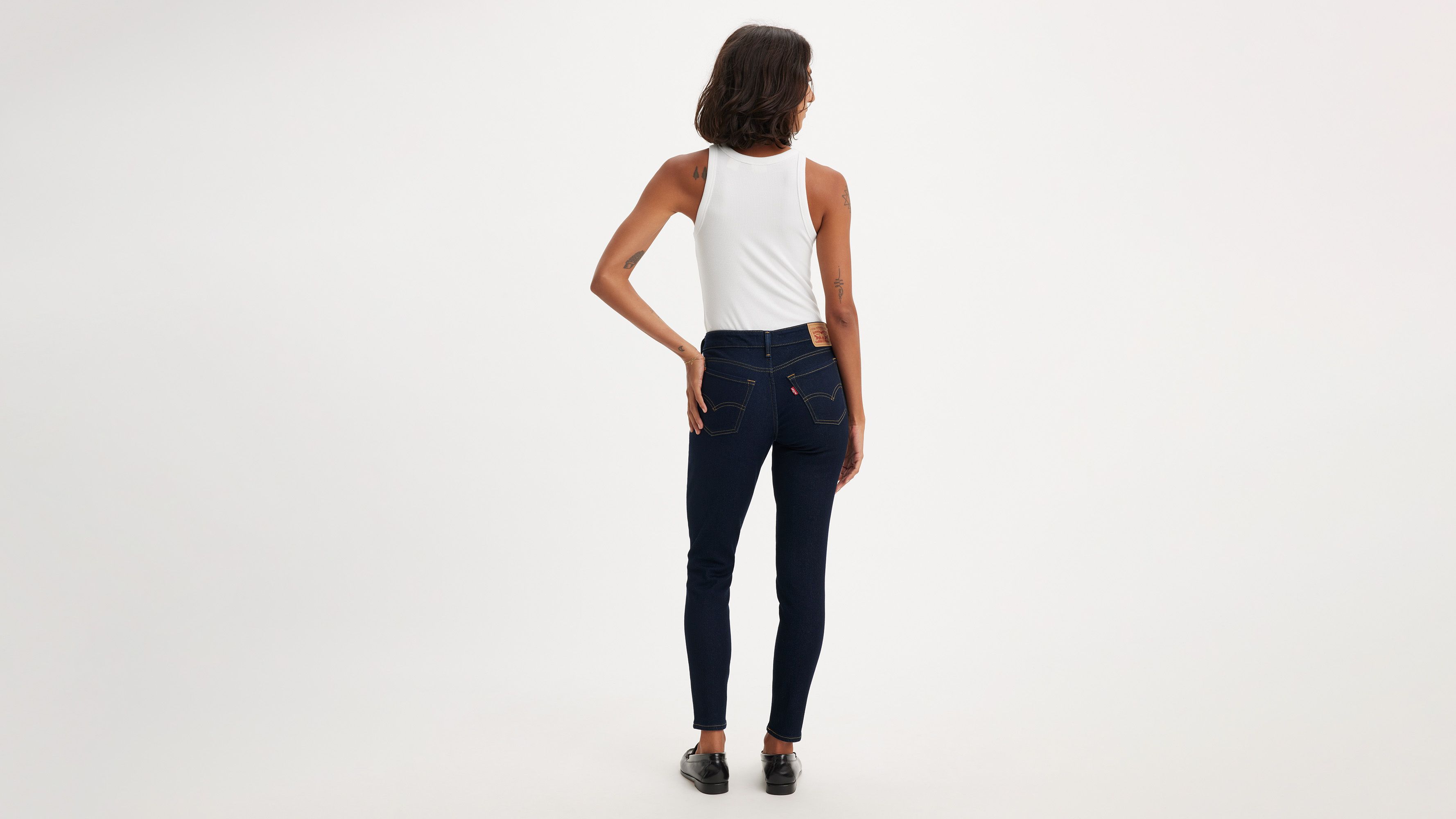 711 Skinny Women's Jeans - Dark Wash | Levi's® US