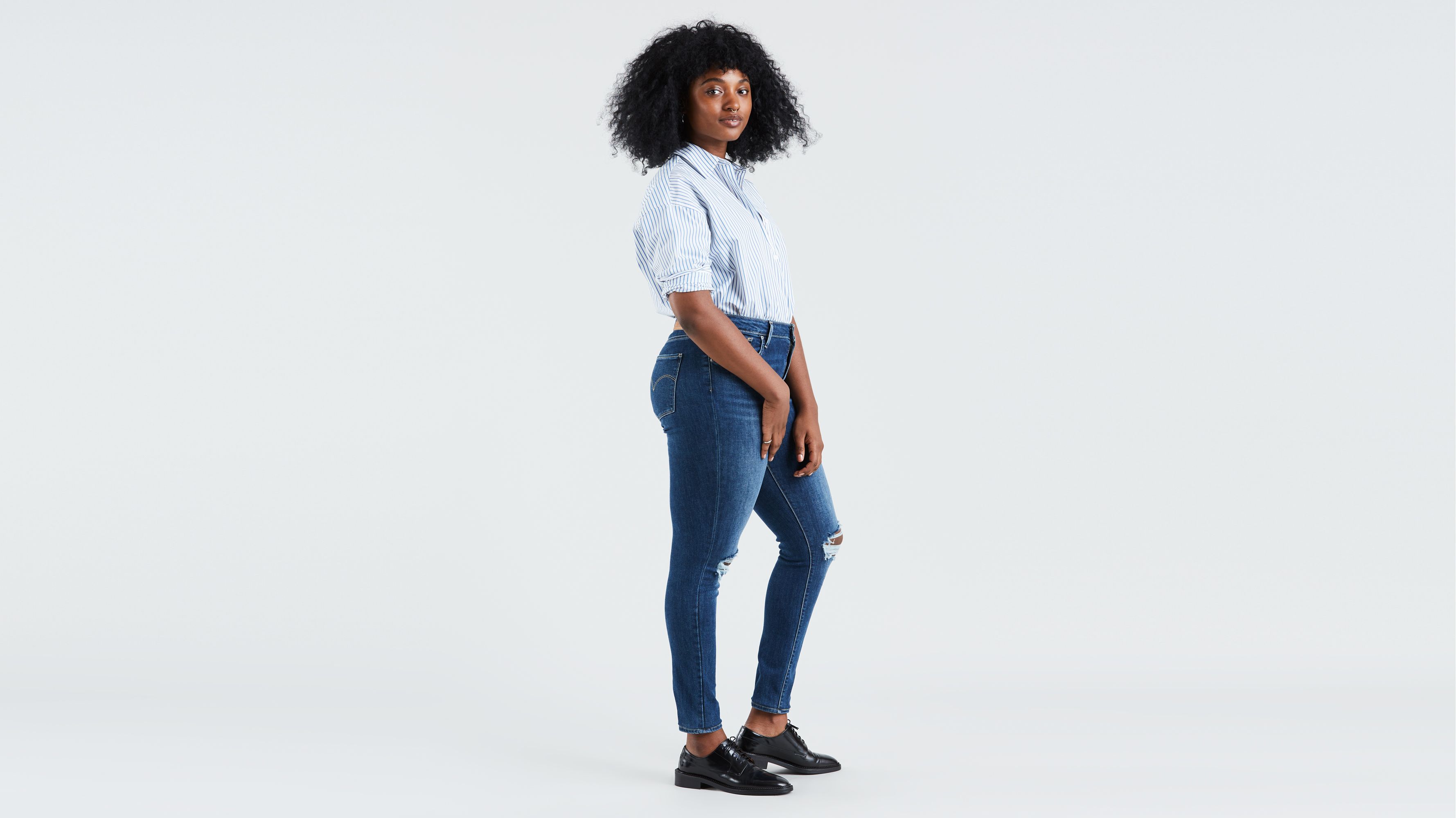 levi's 721 indigo luna