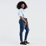 721 High Rise Ripped Skinny Women's Jeans 6