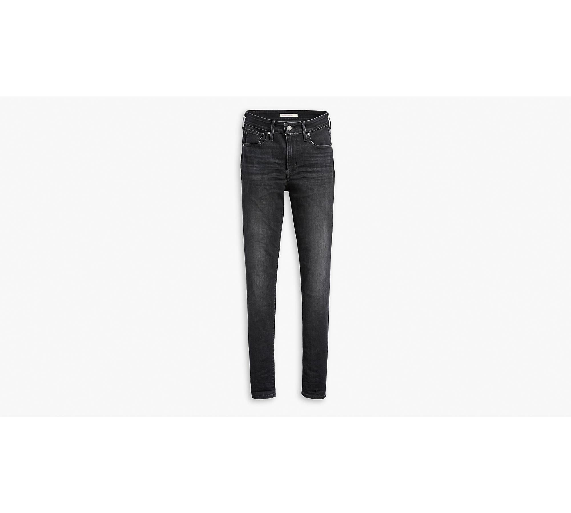 721™ High Rise Skinny Jeans - Black | Levi's® ES
