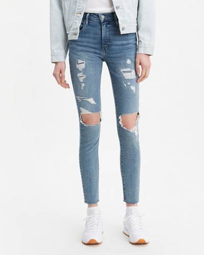 721 High Rise Ripped Skinny 1