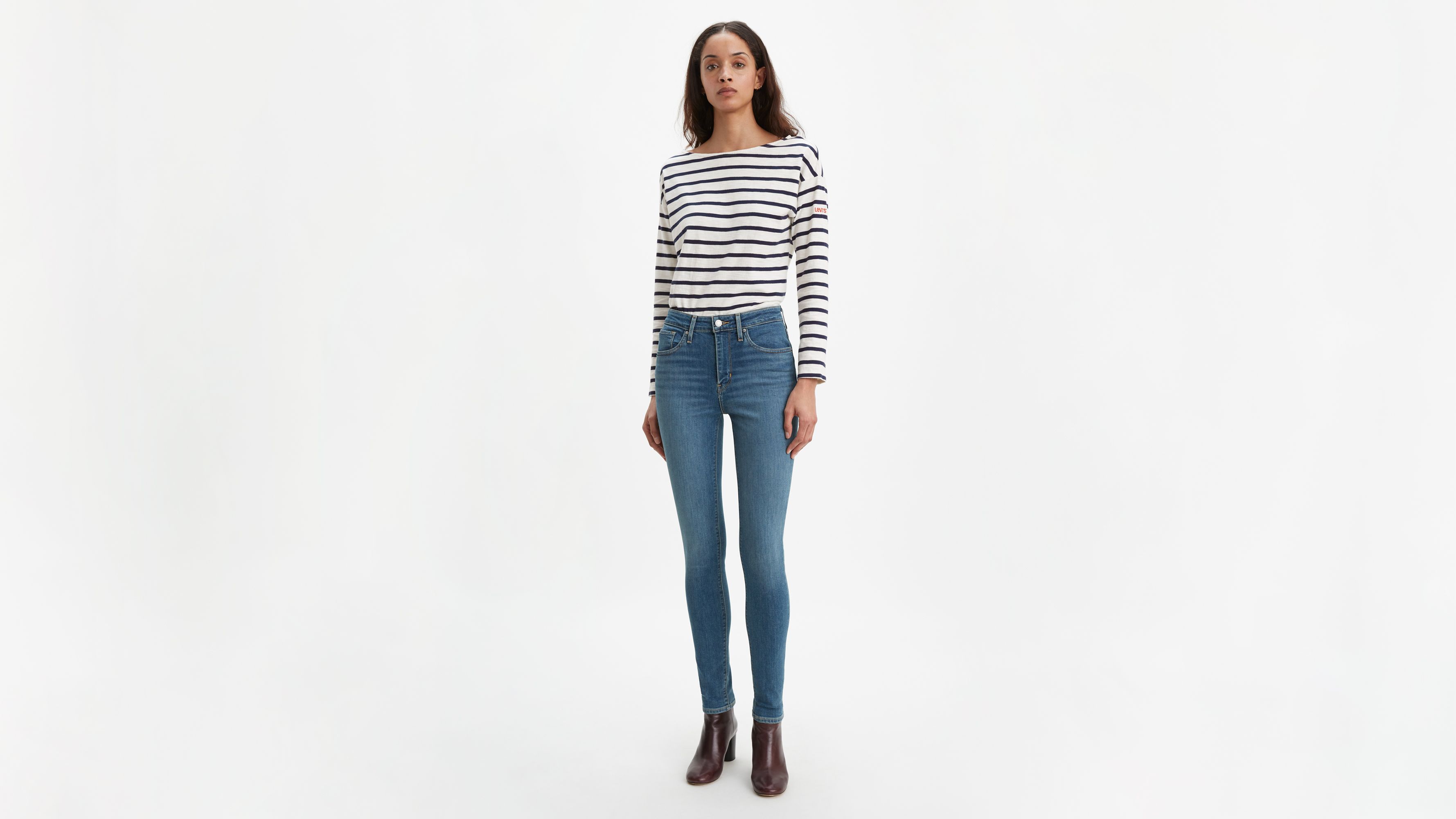 levi's high rise womens jeans