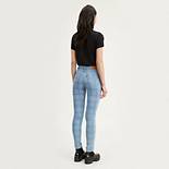 721 High Rise Skinny Plaid Women's Jeans 2