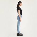 721 High Rise Skinny Plaid Women's Jeans 3