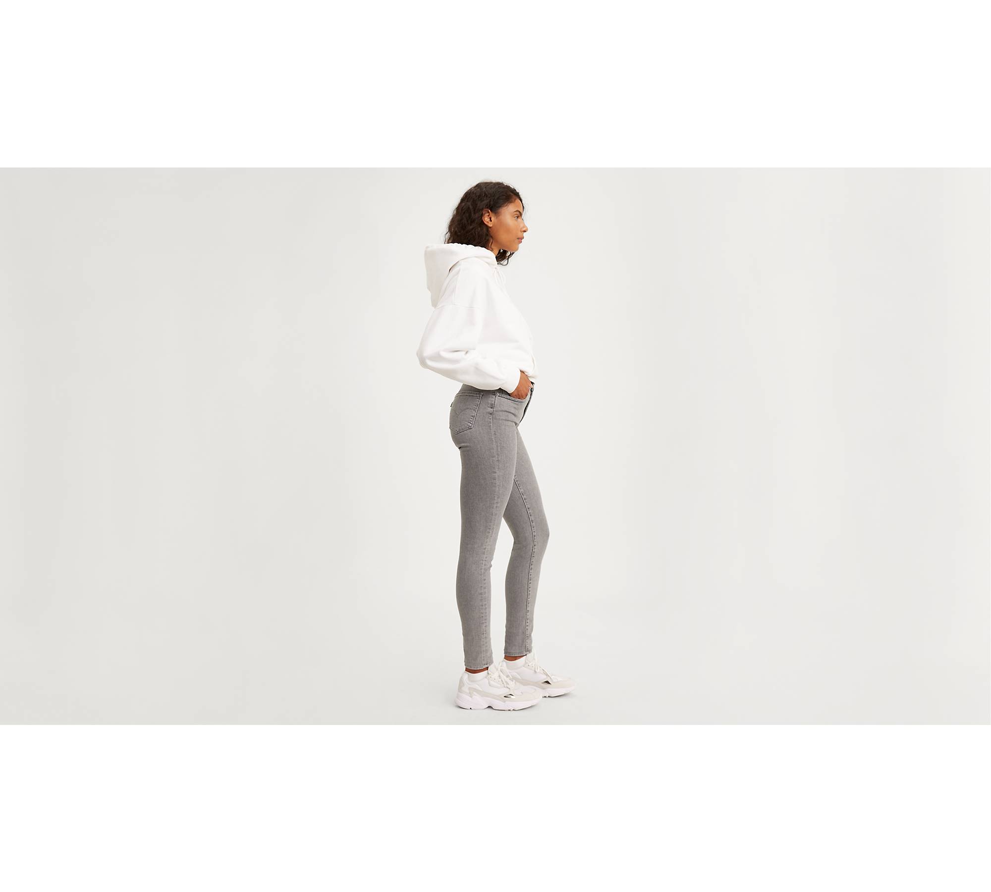 721 High Rise Skinny Women's Jeans - Grey | Levi's® US
