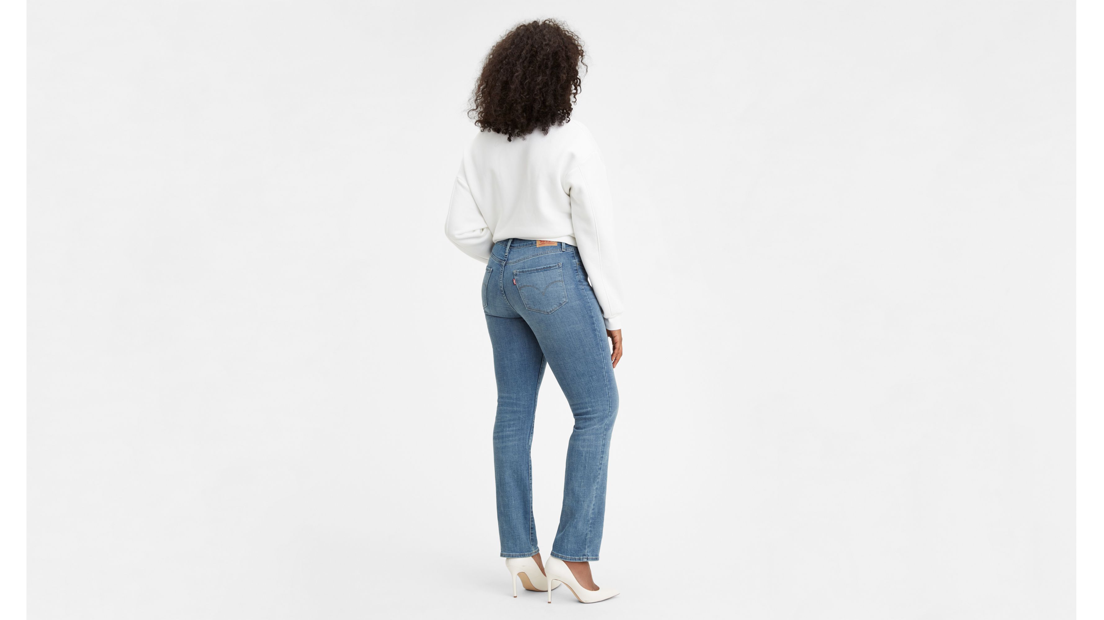 straight Jeans von Levis Mode Jeans High Waist Jeans Levi’s 