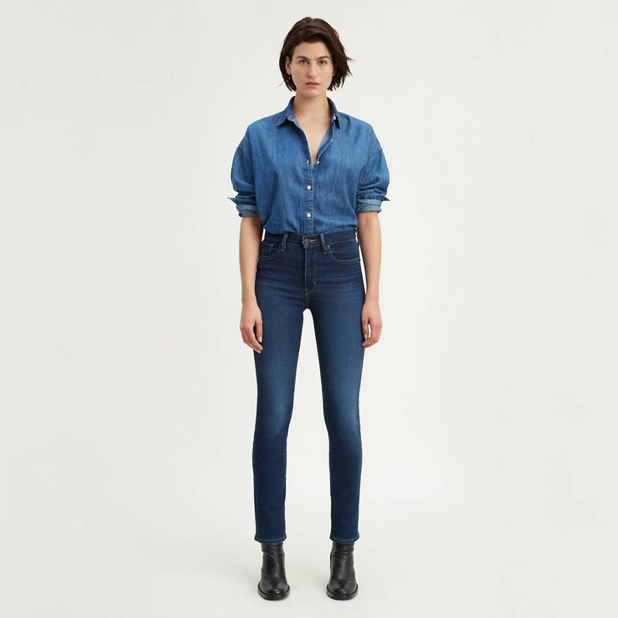 724 High Rise Slim Straight Women's Jeans 1
