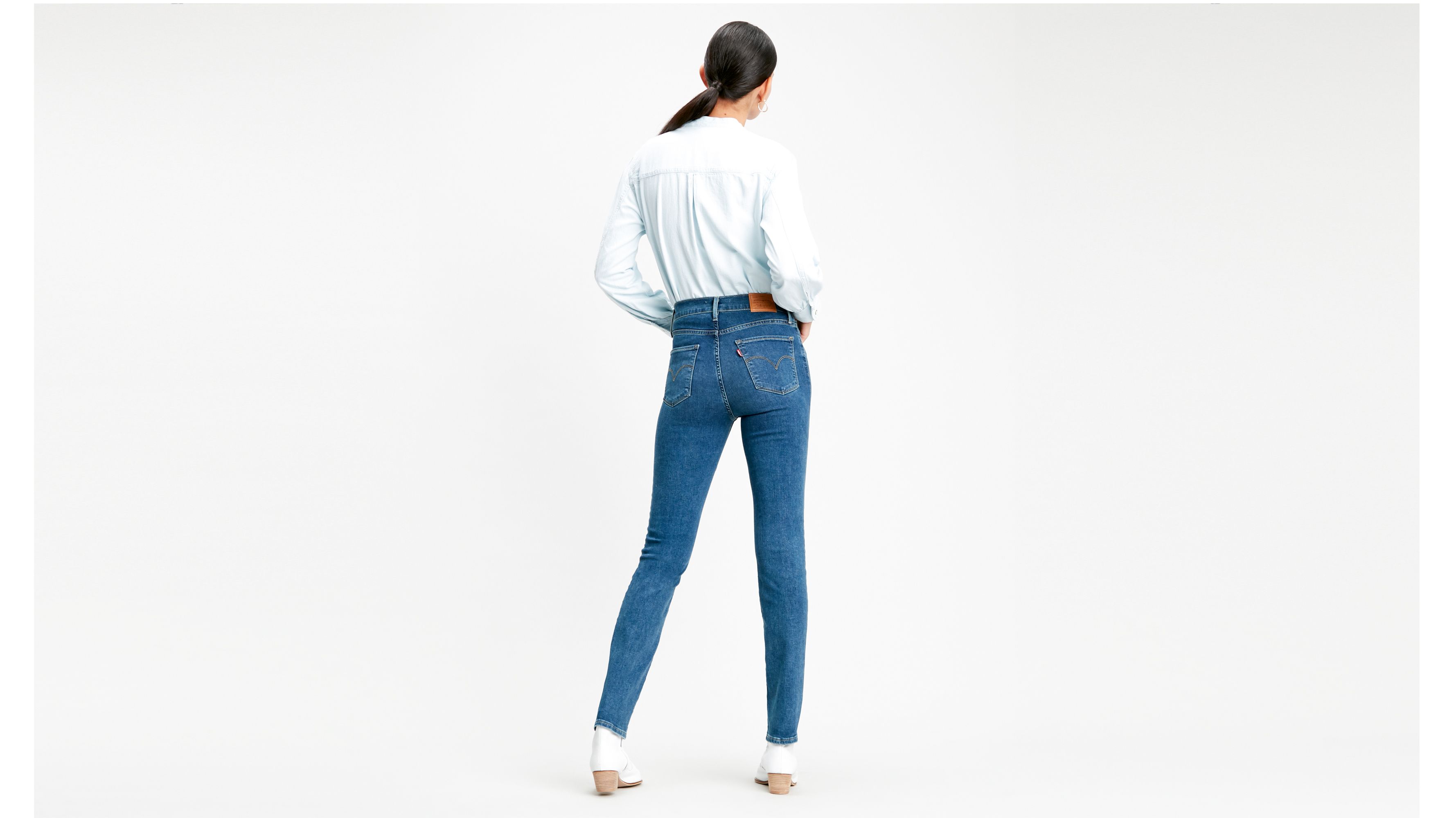 levi's 724 high rise straight jeans 