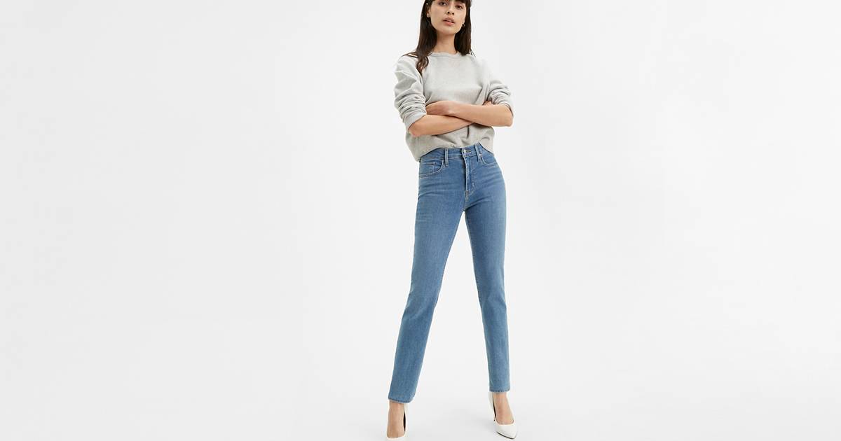 724 High Rise Straight Women's Jeans - Medium Wash | Levi's® CA