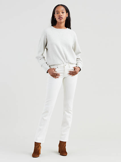 levi's - 712™ Slim Jeans - Weiß / Western White