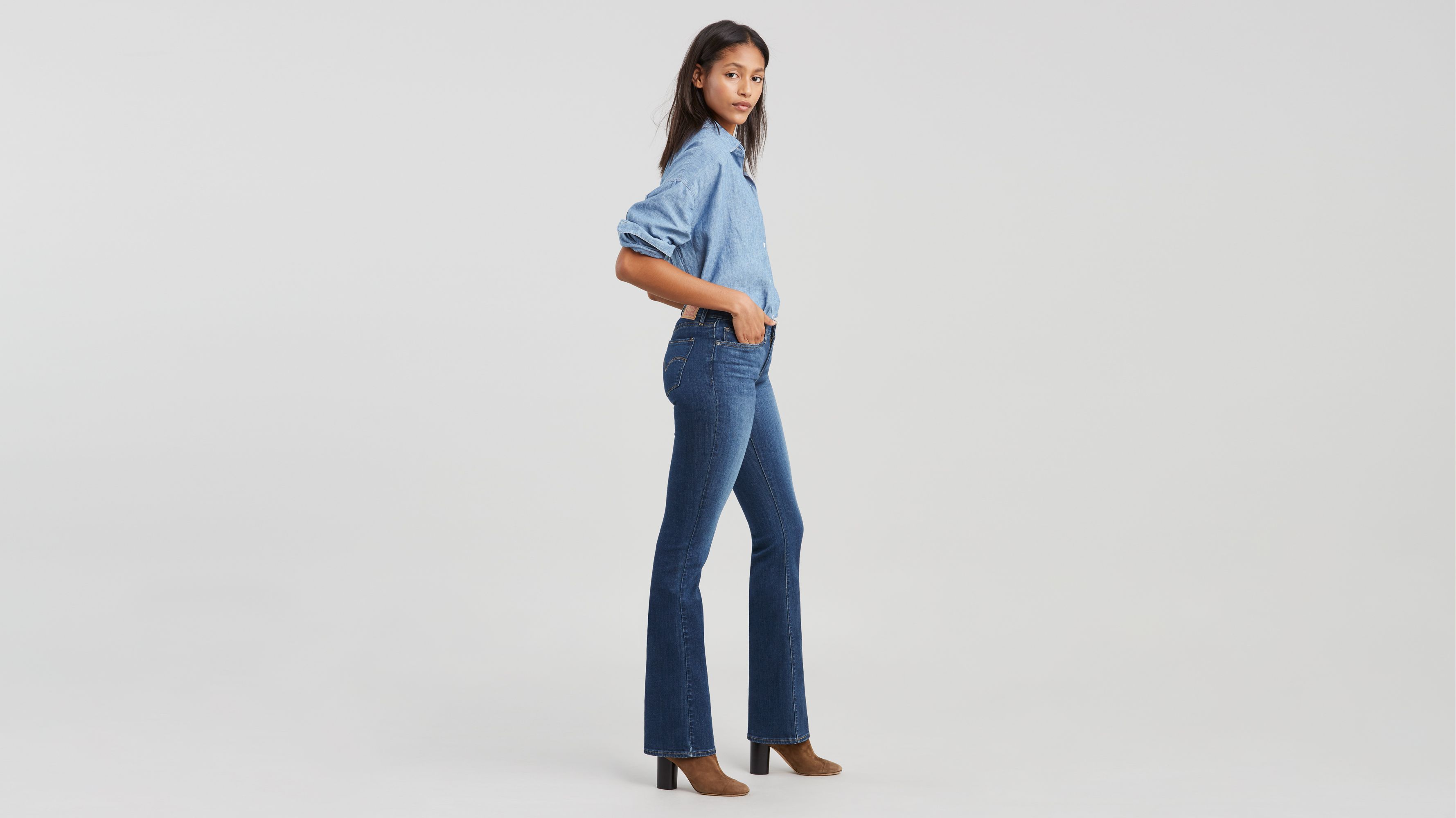 715™ Bootcut Jeans - Blue | Levi's® CH