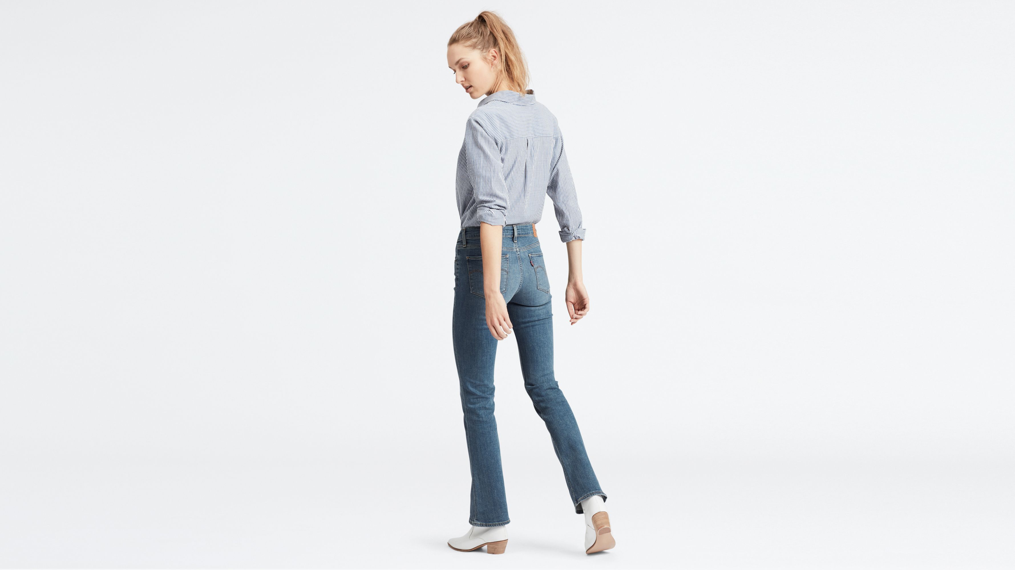 715™ Bootcut Jeans - Blue | Levi's® HU