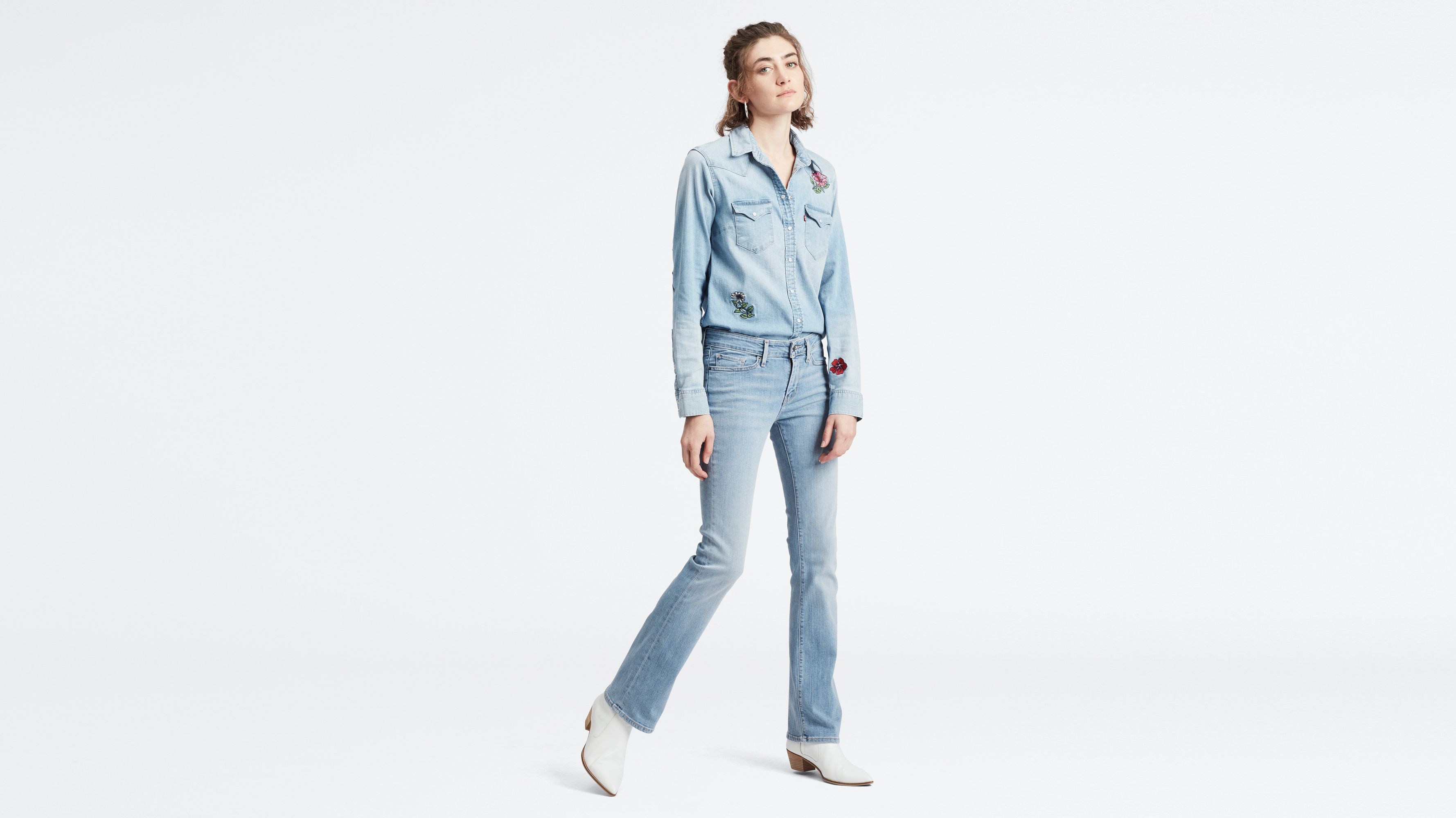 715™ Bootcut Jeans - Blue | Levi's® RO