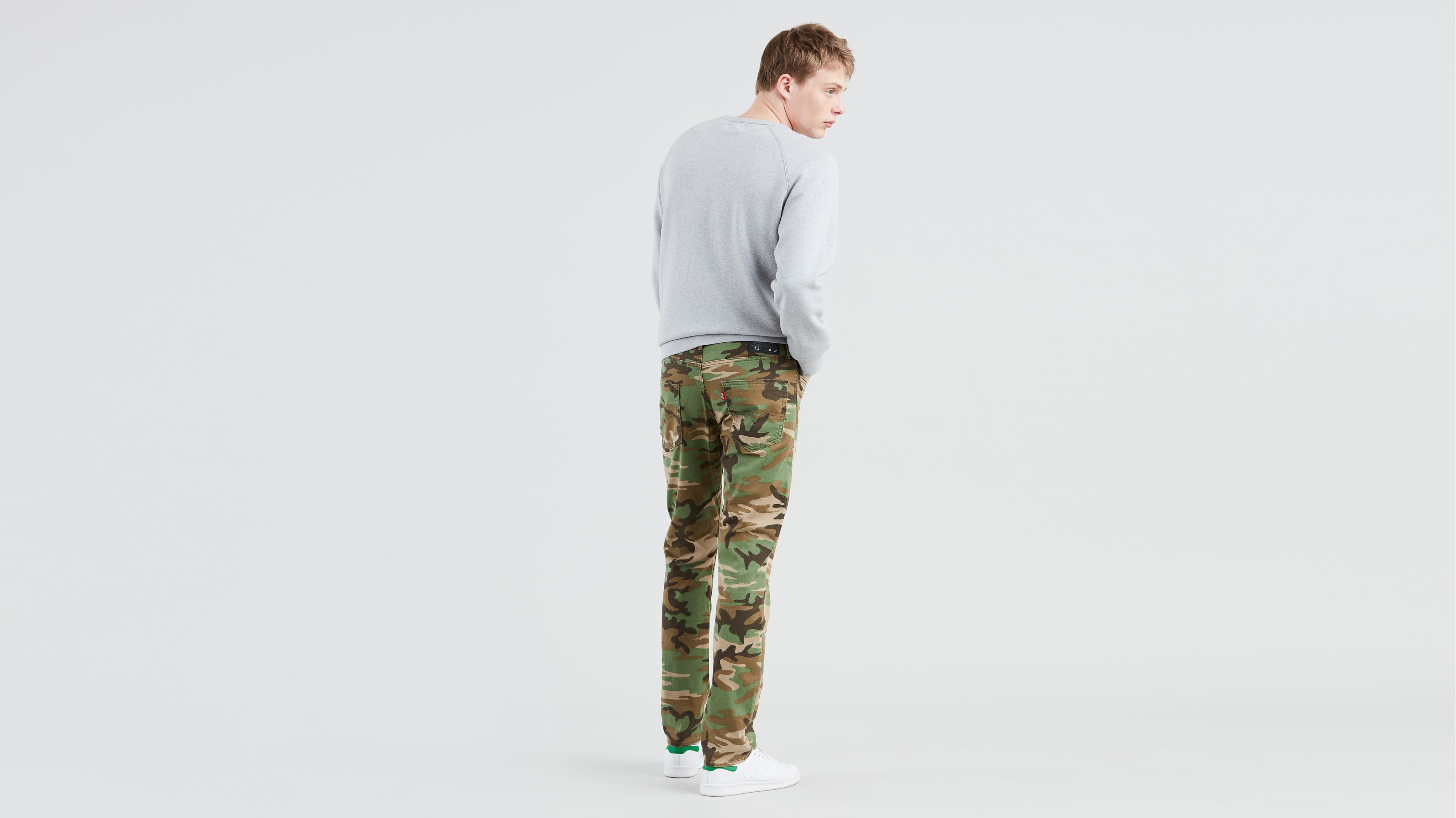 camouflage levi jeans
