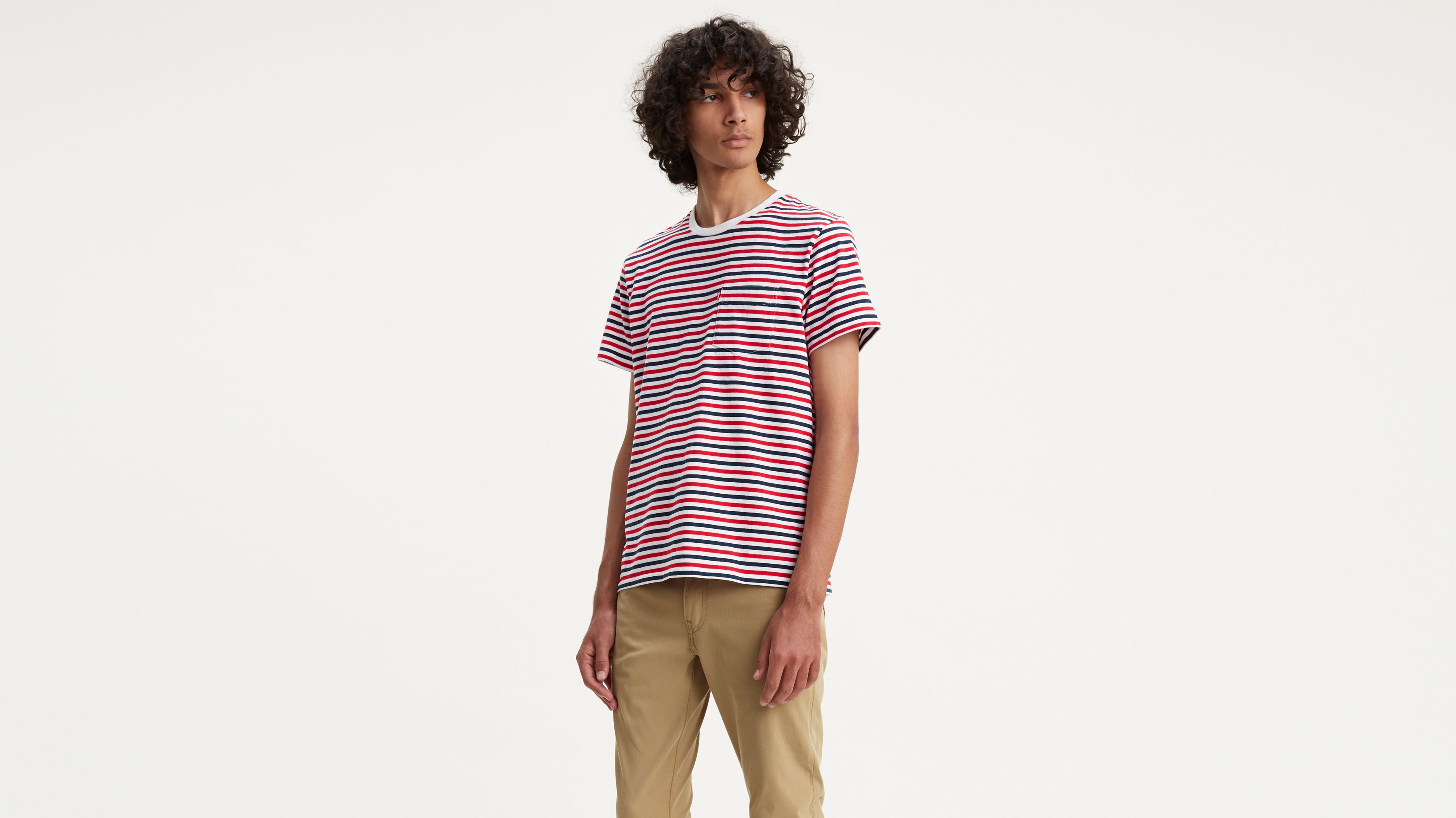 Classic Striped Pocket Tee Shirt - Multi-color | Levi's® US