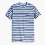 Classic Striped Pocket Tee Shirt 3