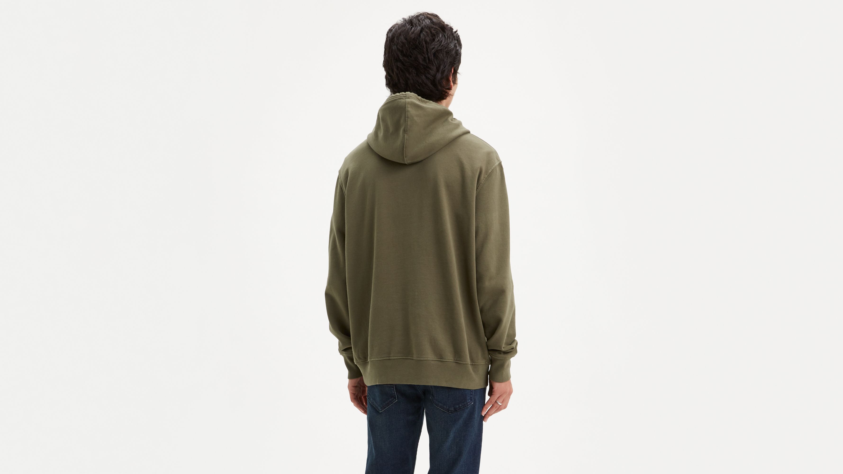 Two Horse Pullover Hoodie Green Levi s US