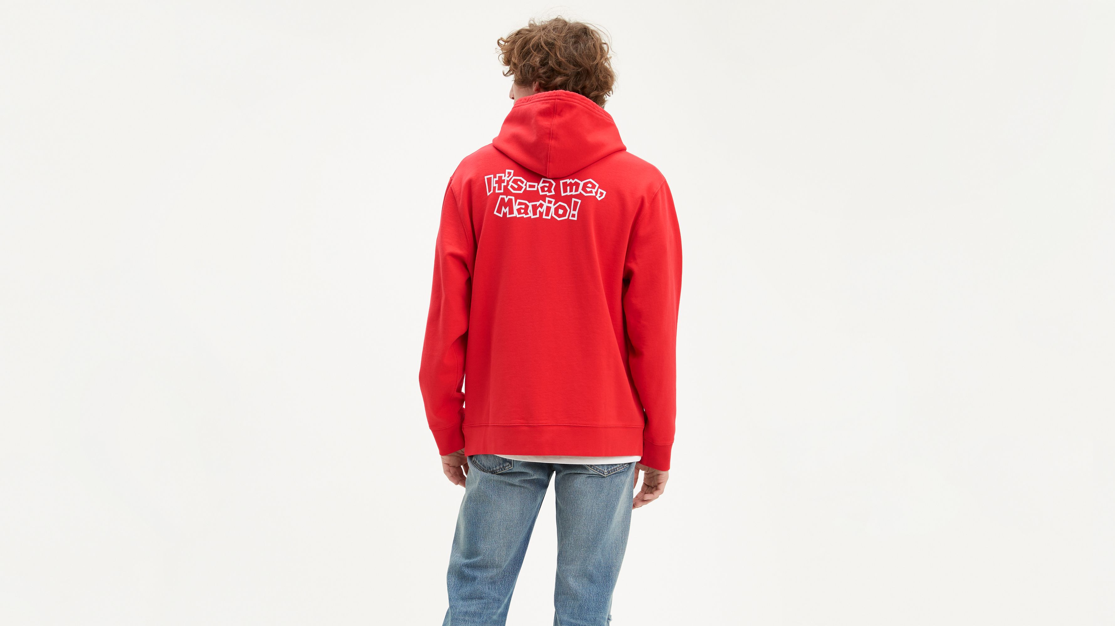 Levis x super mario hoodie sale