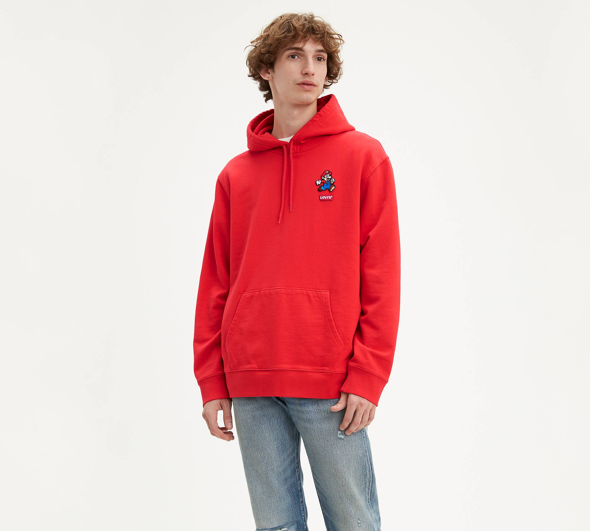 Levi's x mario hoodie Clearance