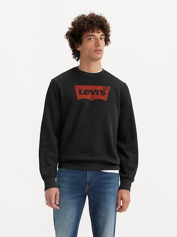 Graphic Crewneck Sweatshirt - Black | Levi's® CY