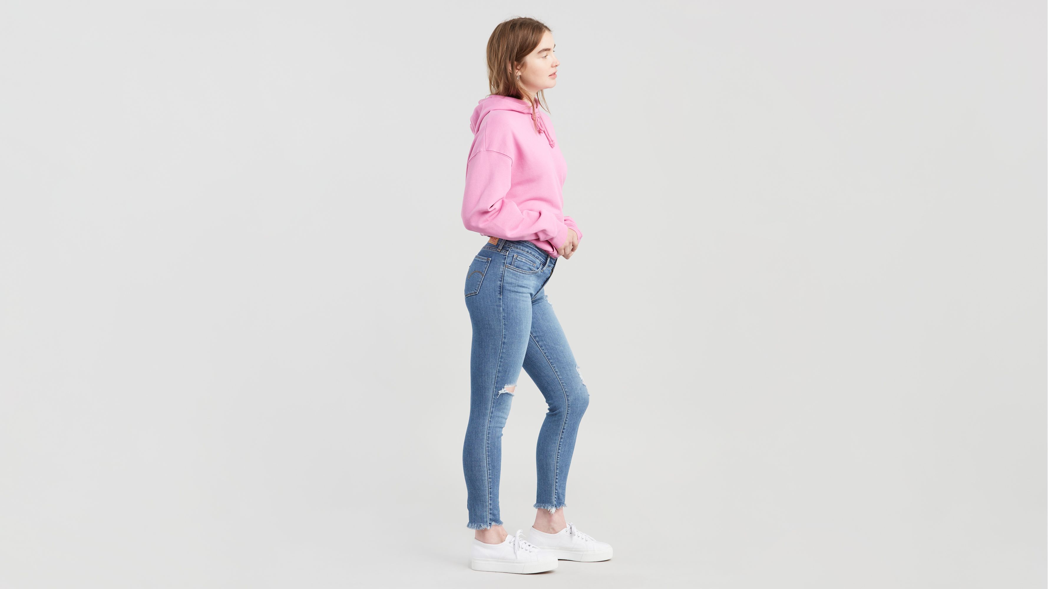 levi's women's 711 skinny ankle jeans