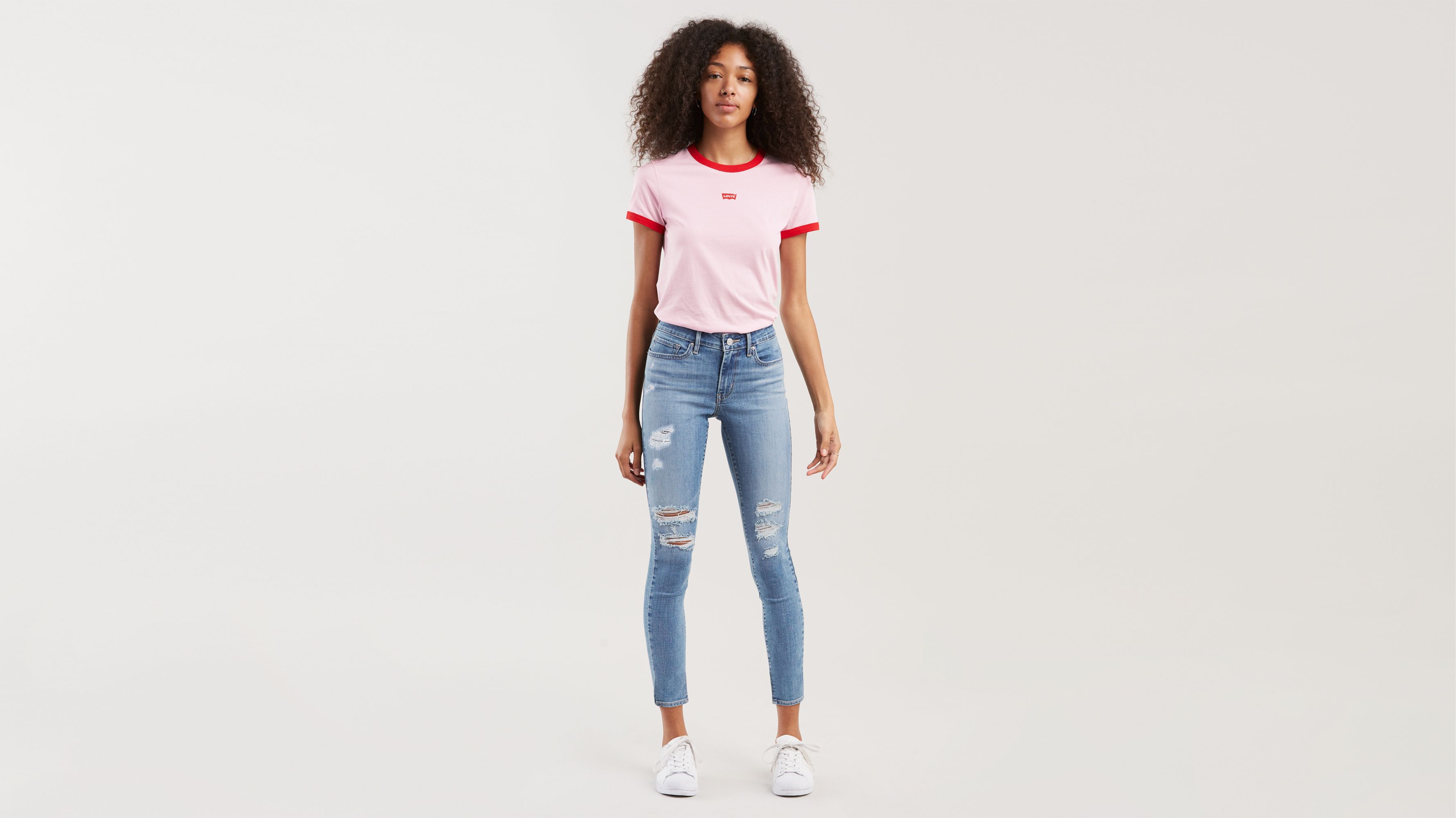 levi's women's 711 skinny ankle jeans