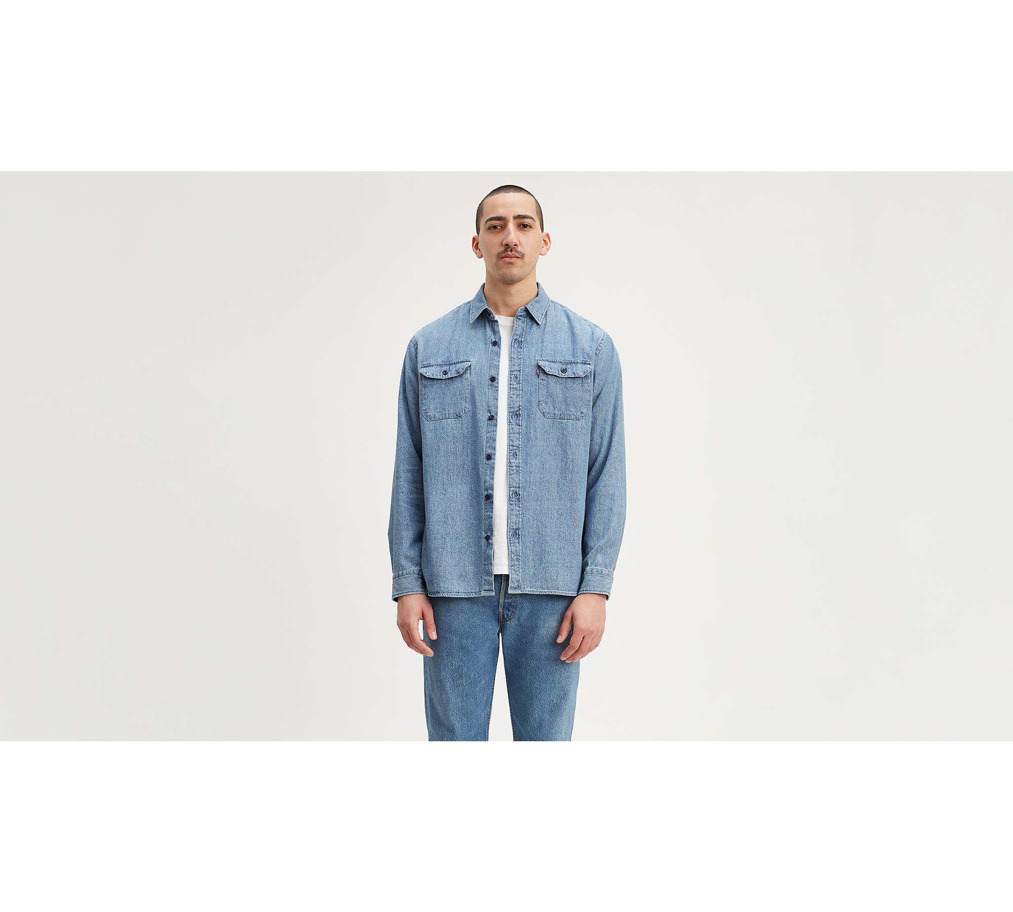 Jackson Worker Shirt - Blue | Levi's® CA