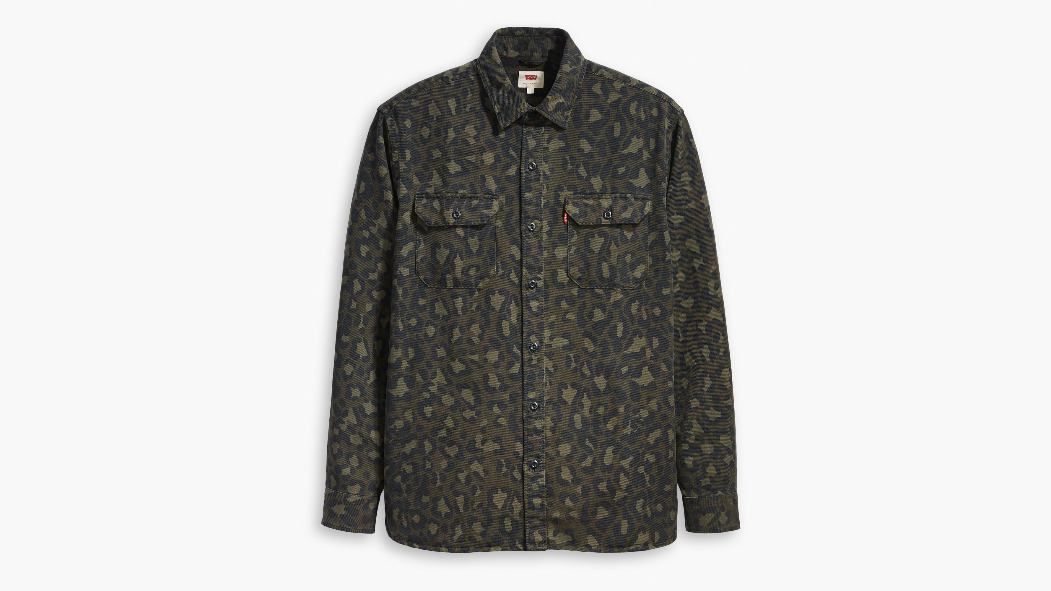 Bubble Leopard Jackson Worker Shirt - | Levi's® US