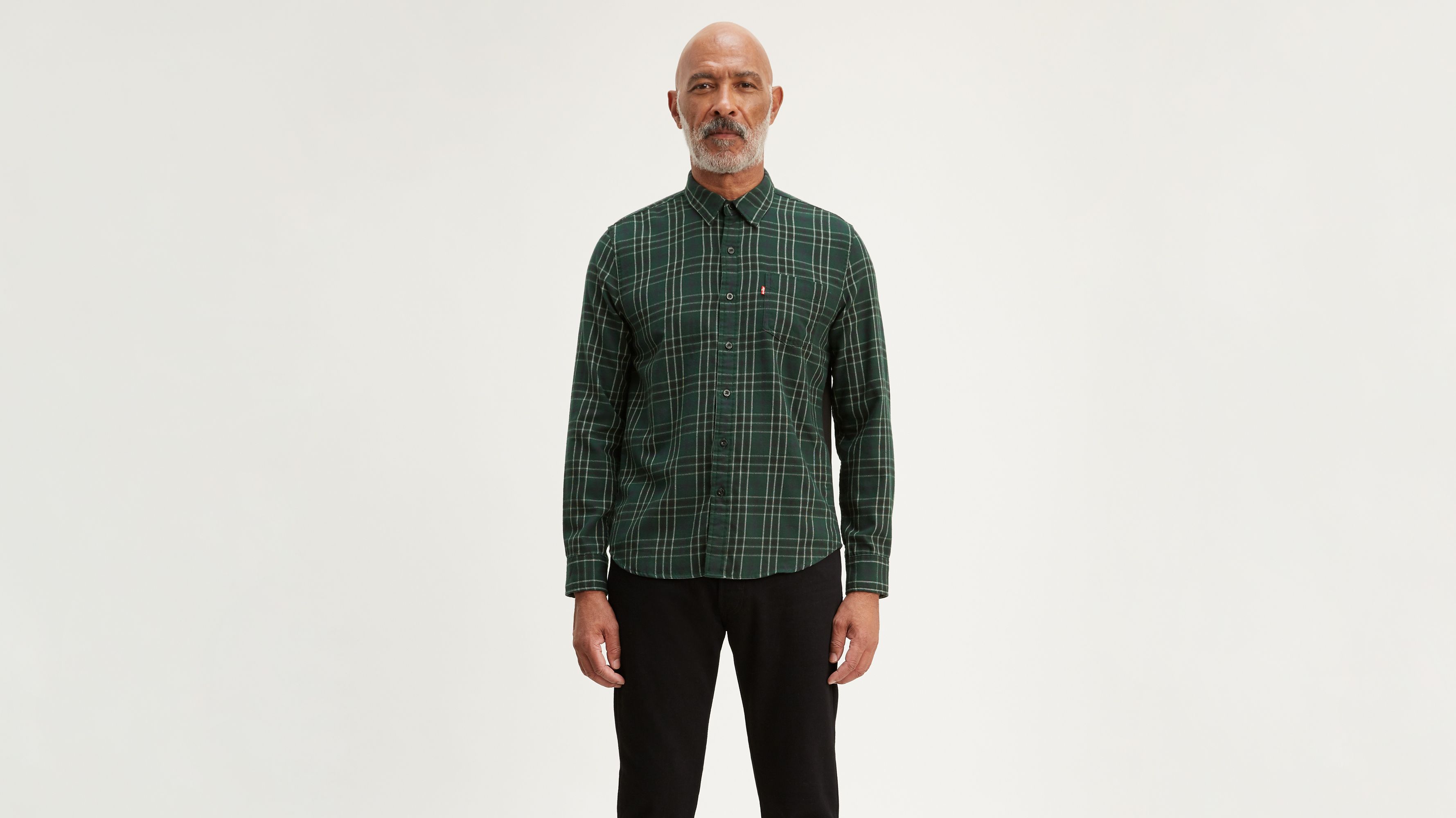 Classic Plaid One Pocket Shirt - Green | Levi's® US