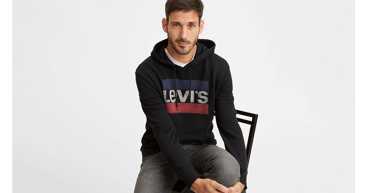 Sportswear Logo Graphic Pullover Hoodie - Black | Levi's® US
