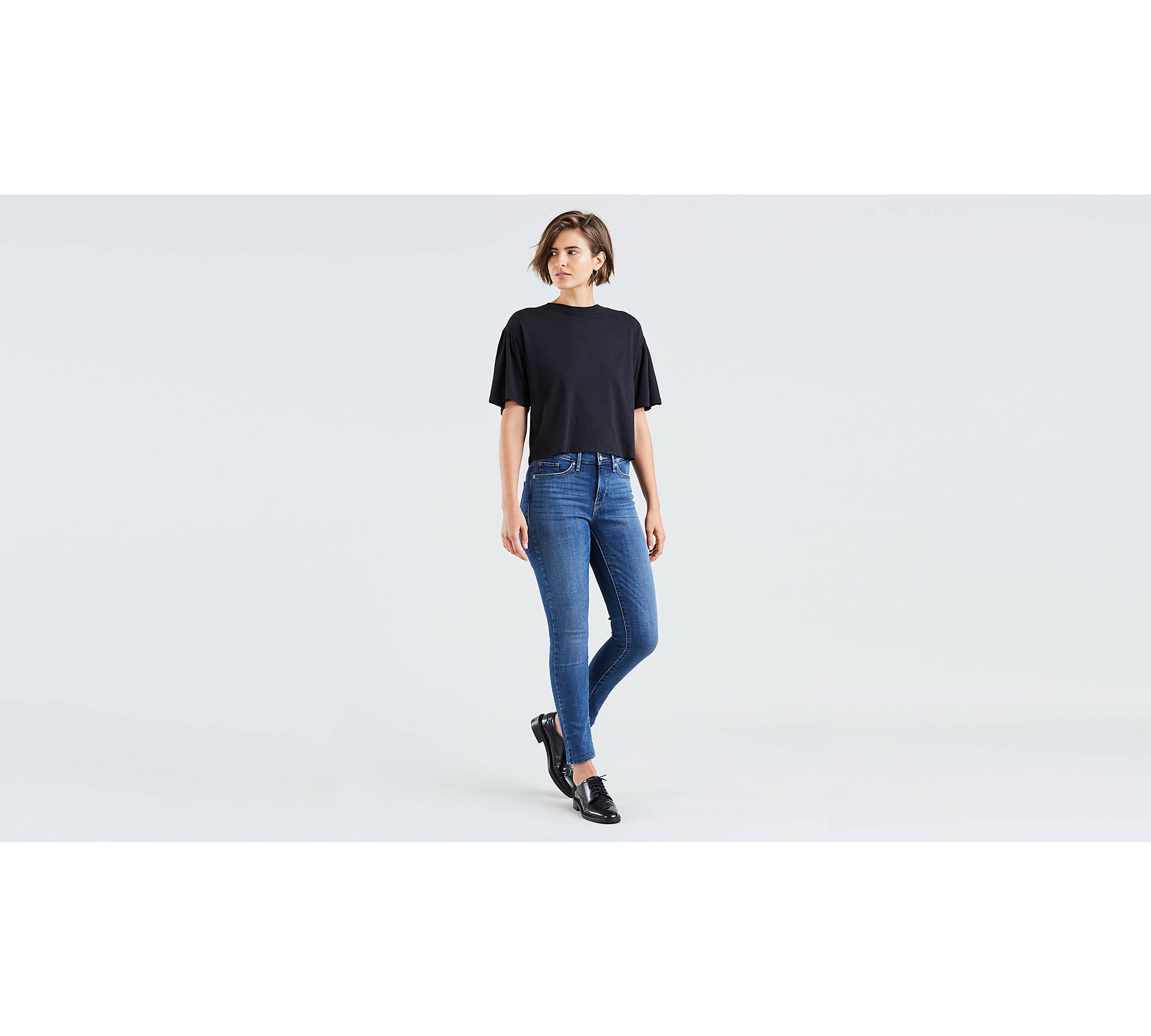 Women's Super Stretch 5 Pocket Jeans in Navy from Crew Clothing