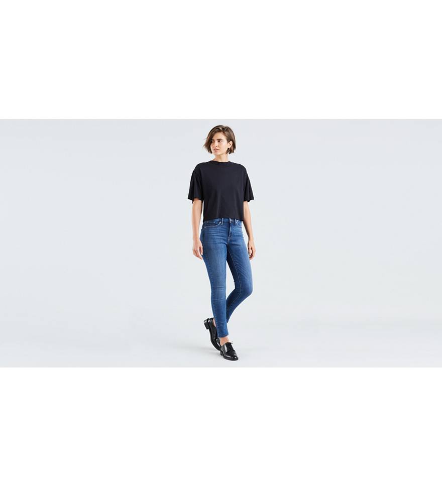 Shaping Skinny Regular Jeans - Denim blue - Ladies