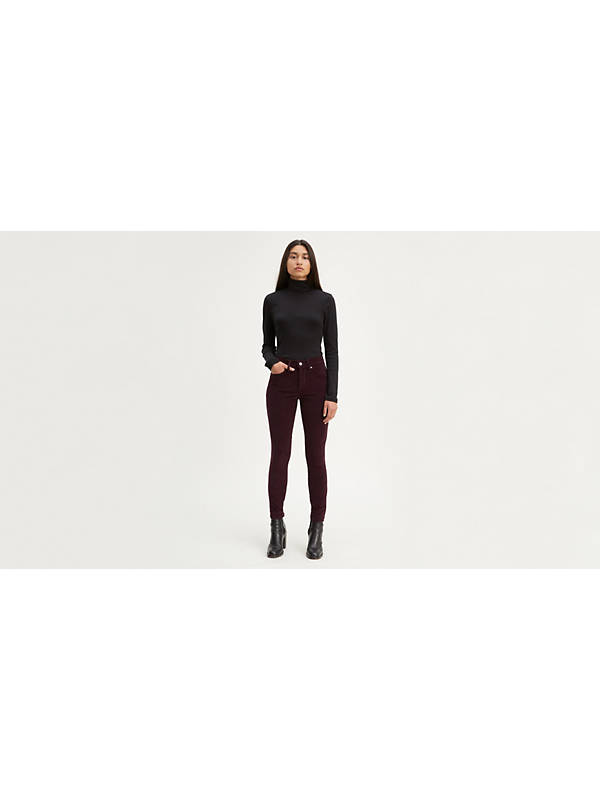 311 Shaping Skinny Corduroy Pants - Red | Levi's® US