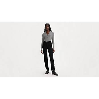 314 Shaping Straight Women's Jeans - Black | Levi's® US