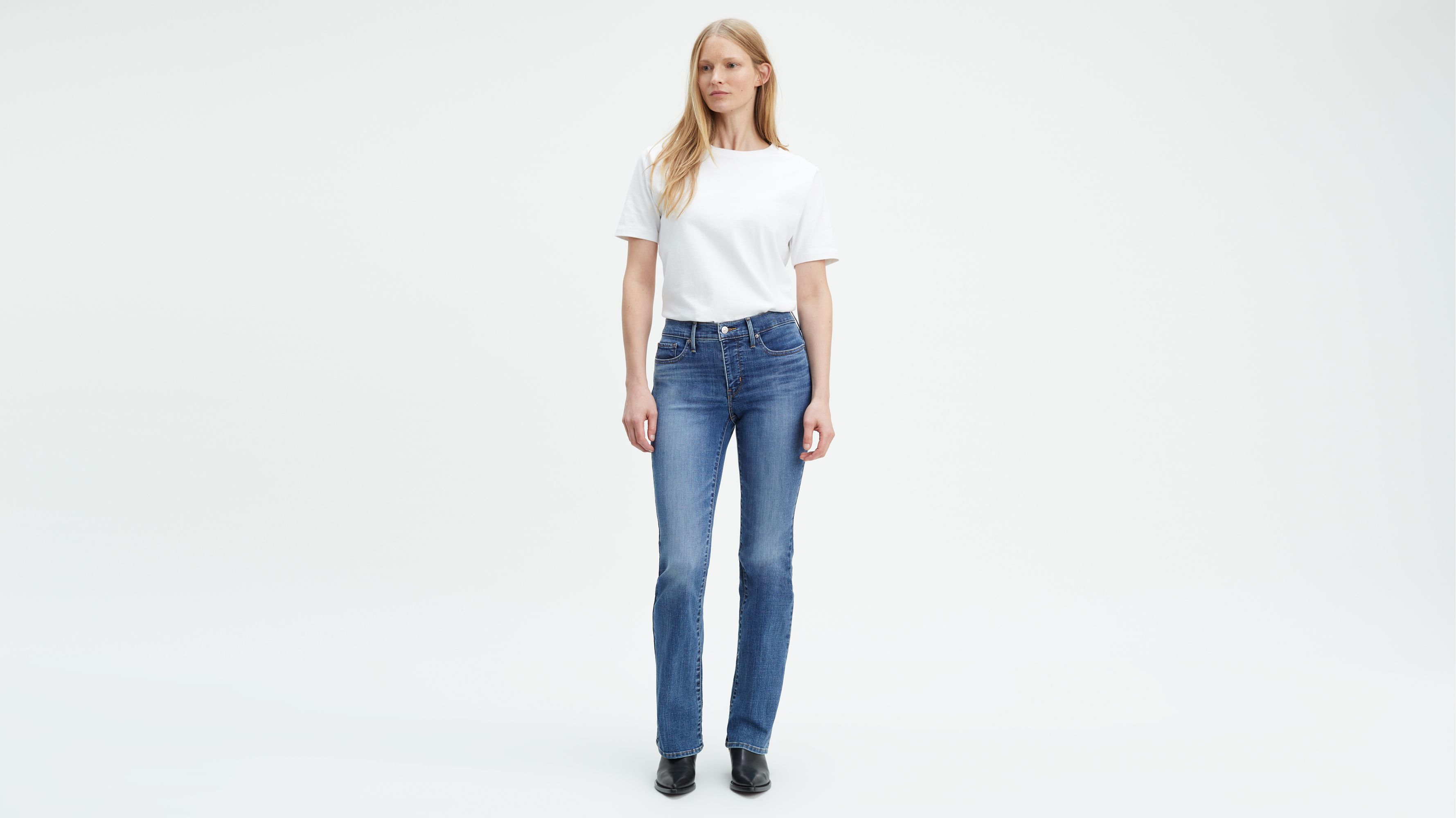 levi's shaping bootcut jeans